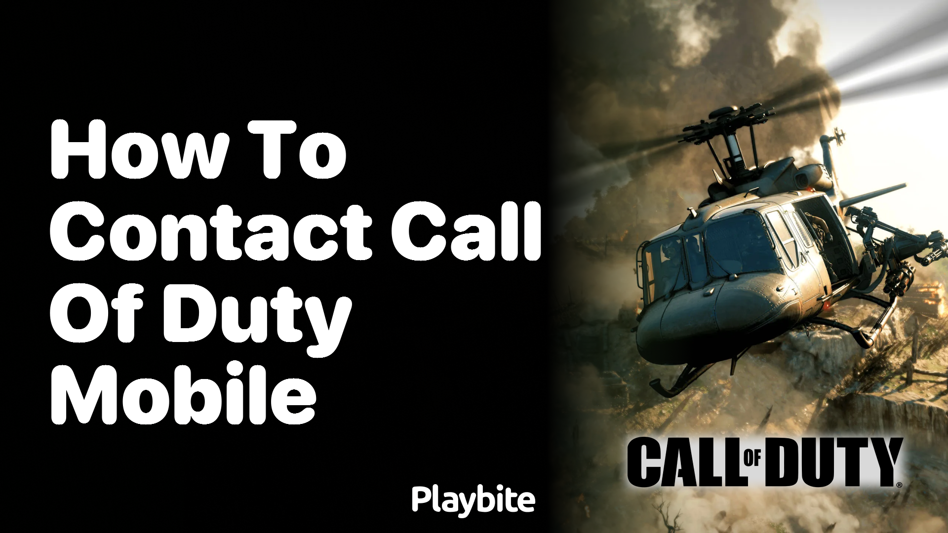 How to Contact Call of Duty Mobile for Support
