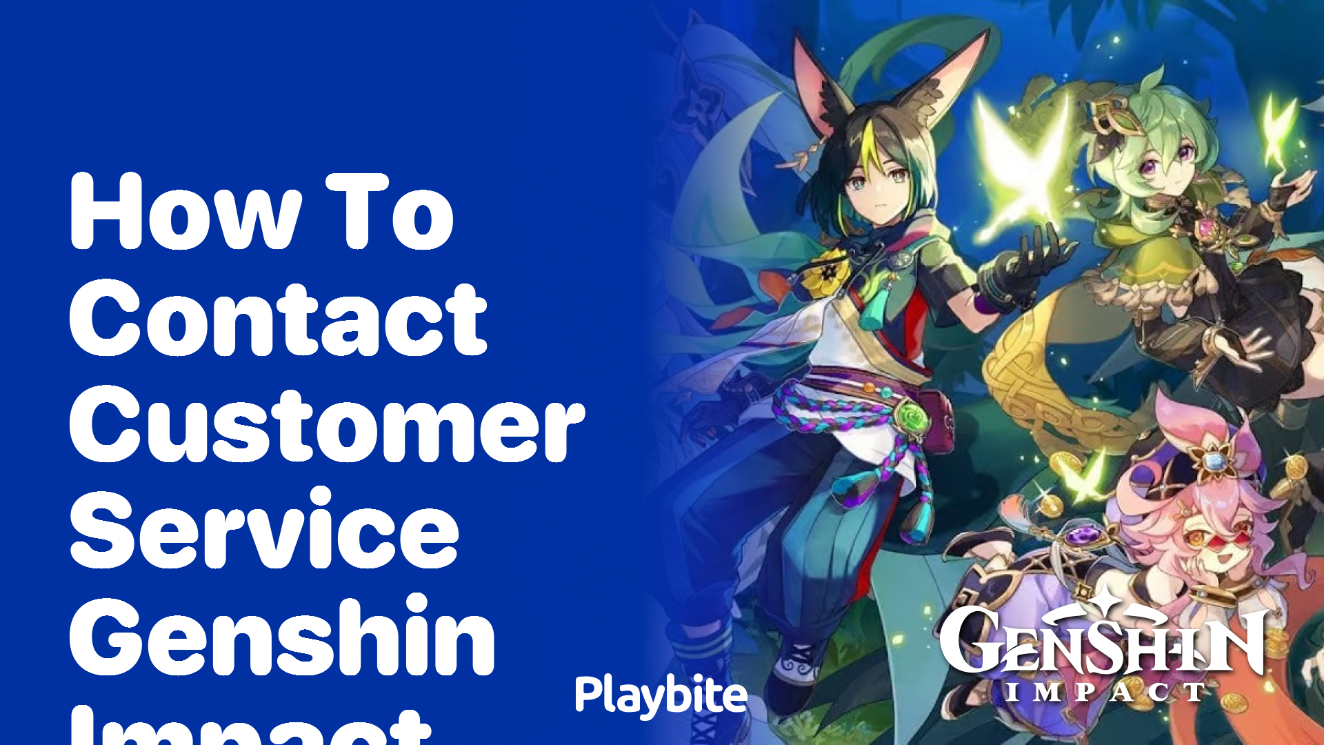 How to Contact Customer Service for Genshin Impact