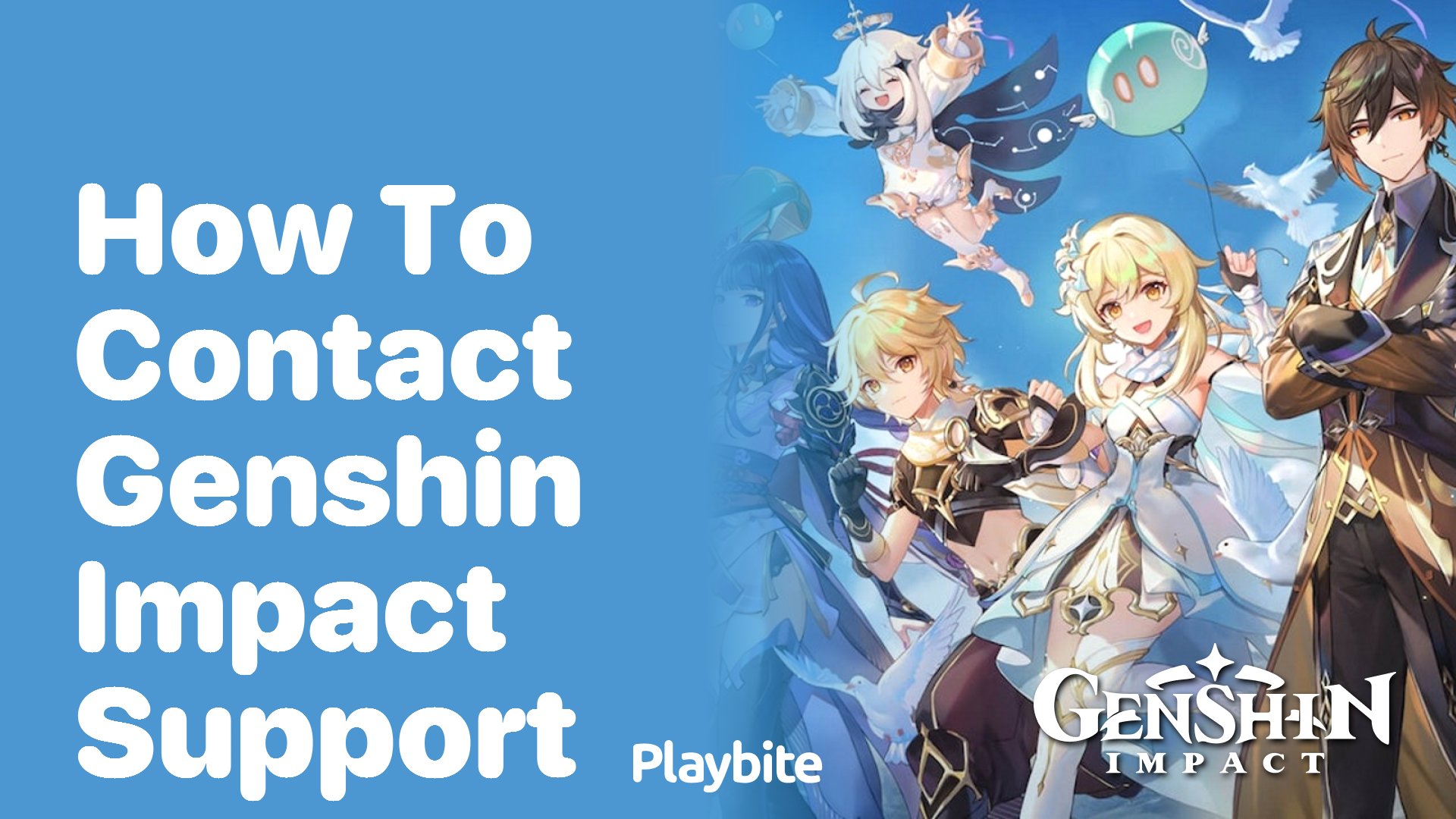 How to Contact Genshin Impact Support for Help