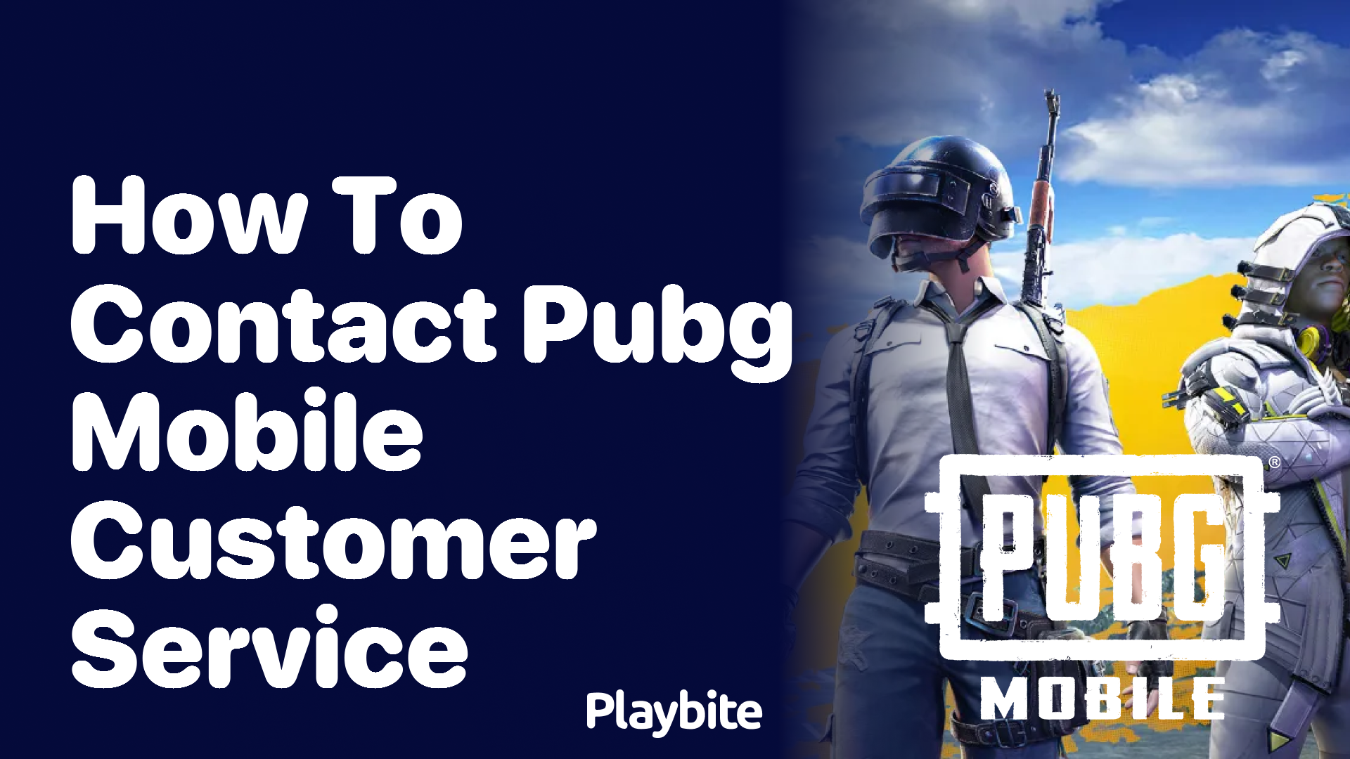 How to Contact PUBG Mobile Customer Service