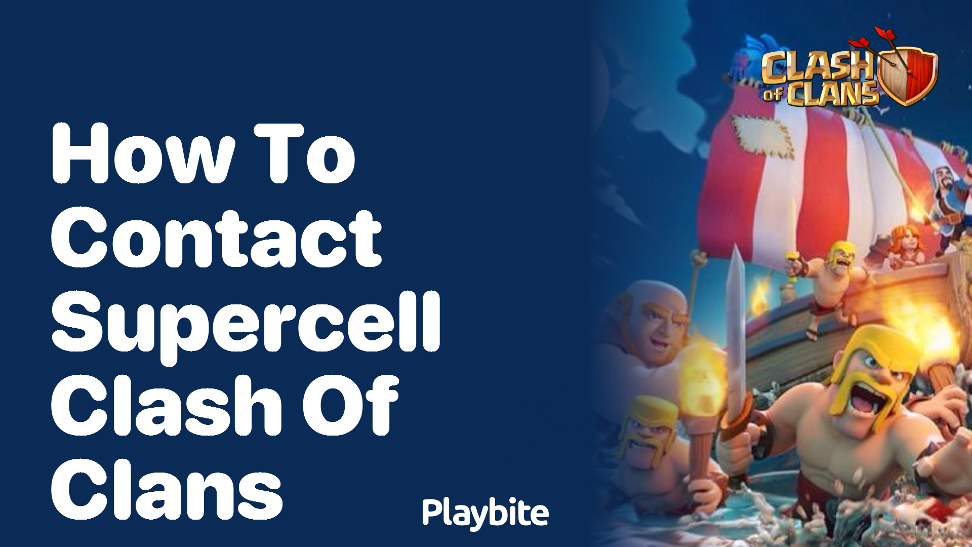 How to Contact Supercell for Clash of Clans