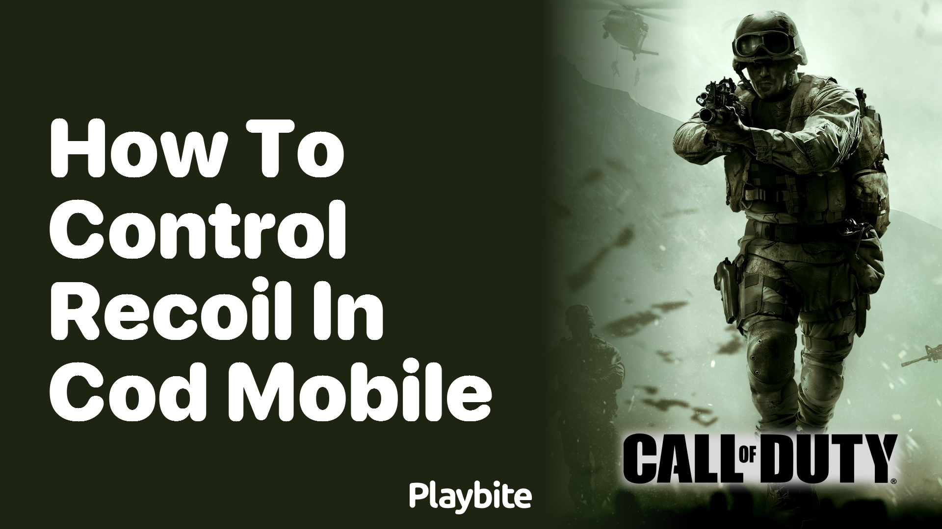How to Control Recoil in COD Mobile