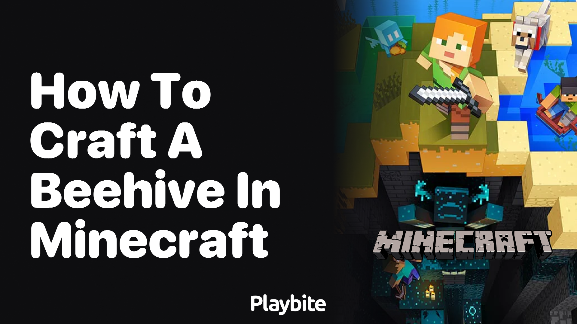How to Craft a Beehive in Minecraft