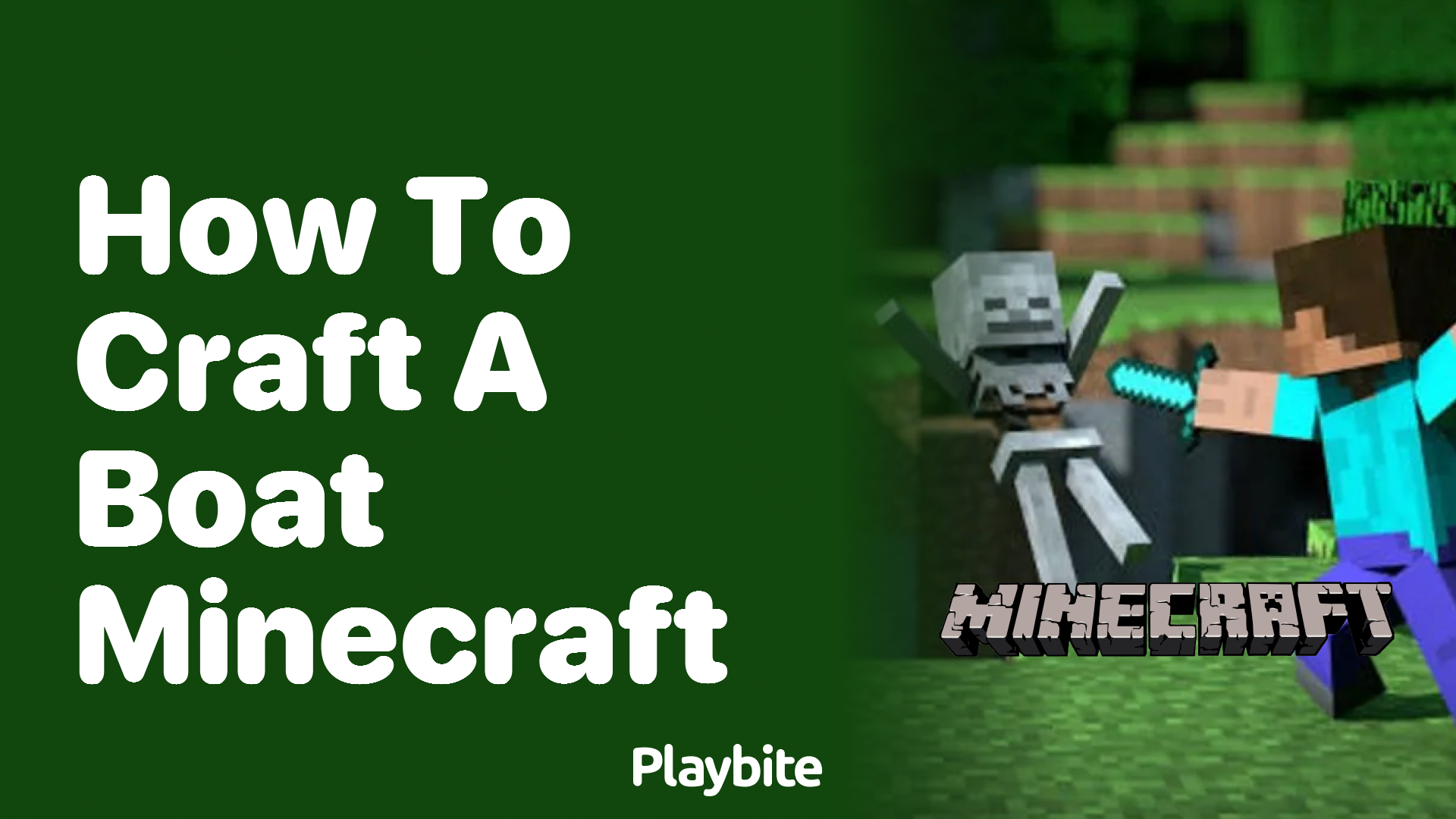 How to Craft a Boat in Minecraft: A Simple Guide