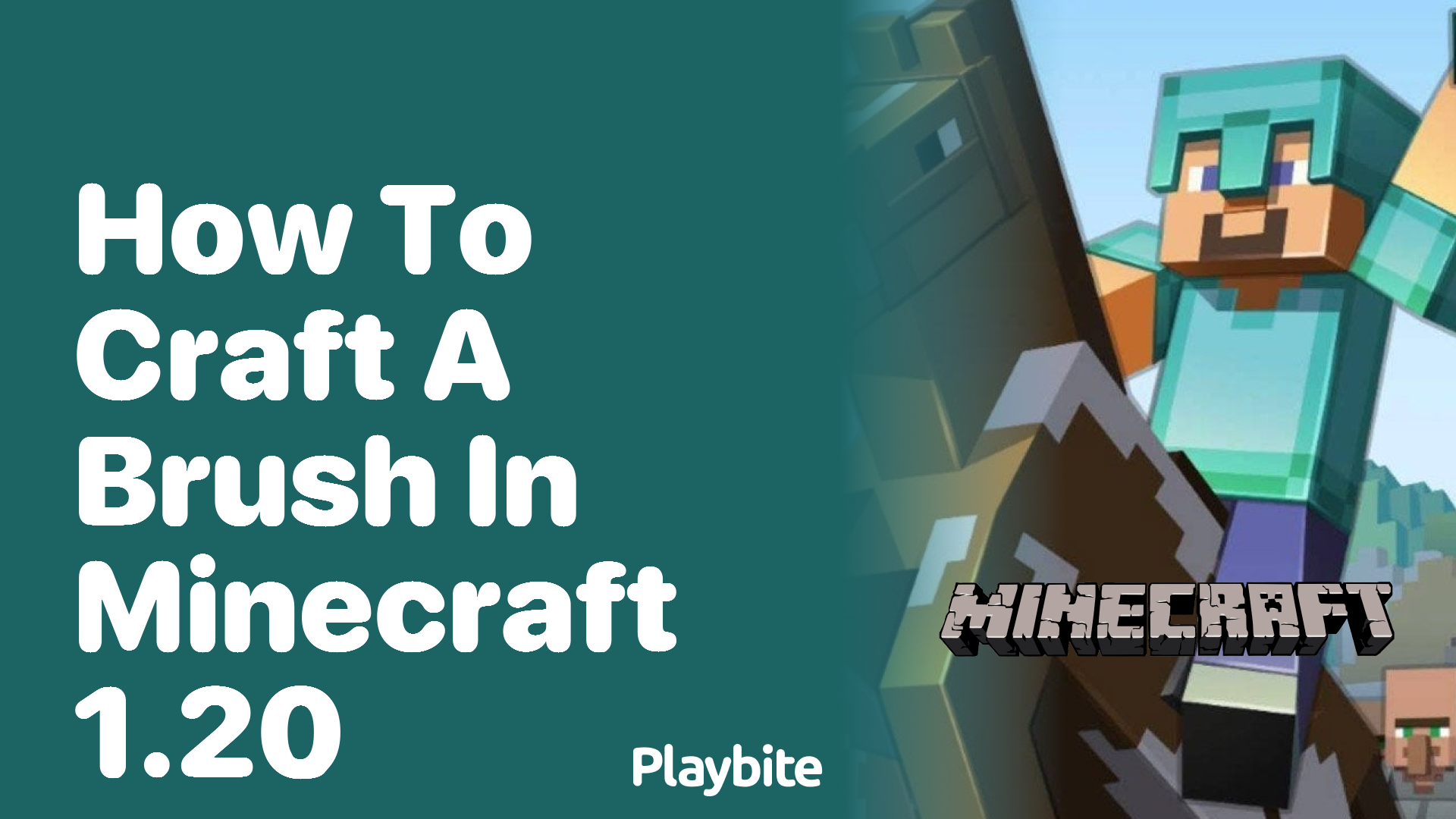 How to Craft a Brush in Minecraft 1.20