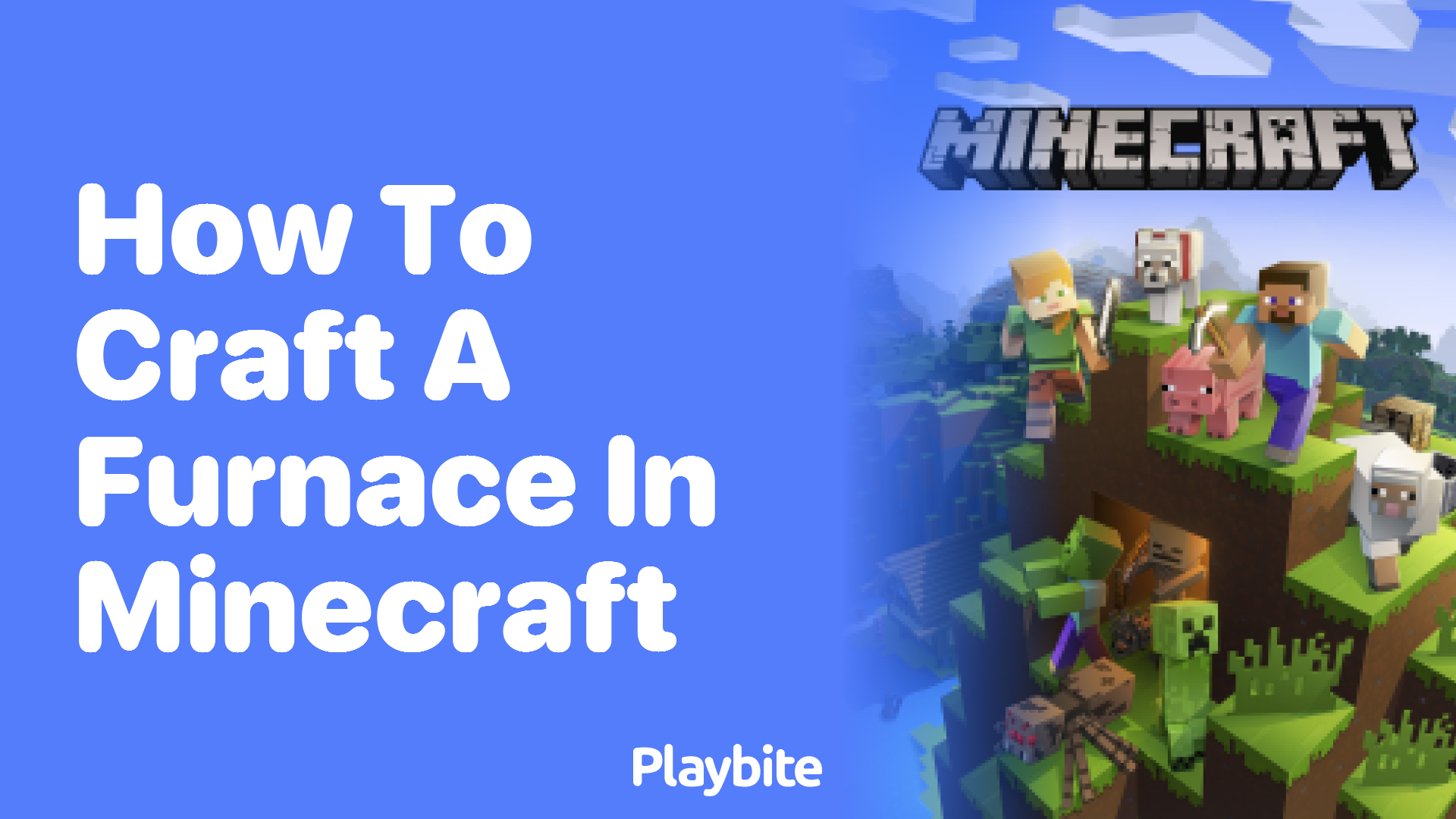 How to Craft a Furnace in Minecraft