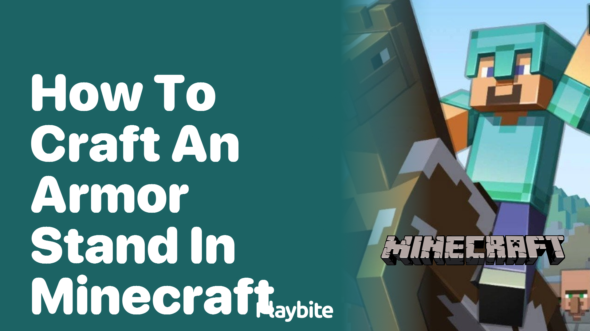 How to Craft an Armor Stand in Minecraft Playbite
