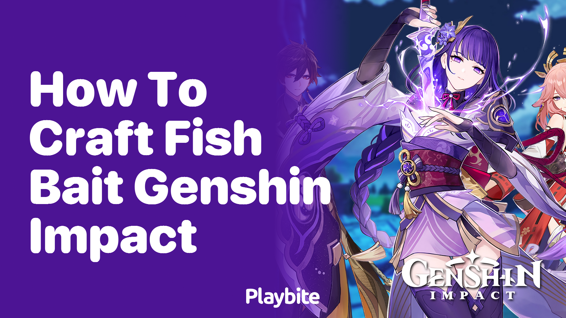 How to Craft Fish Bait in Genshin Impact