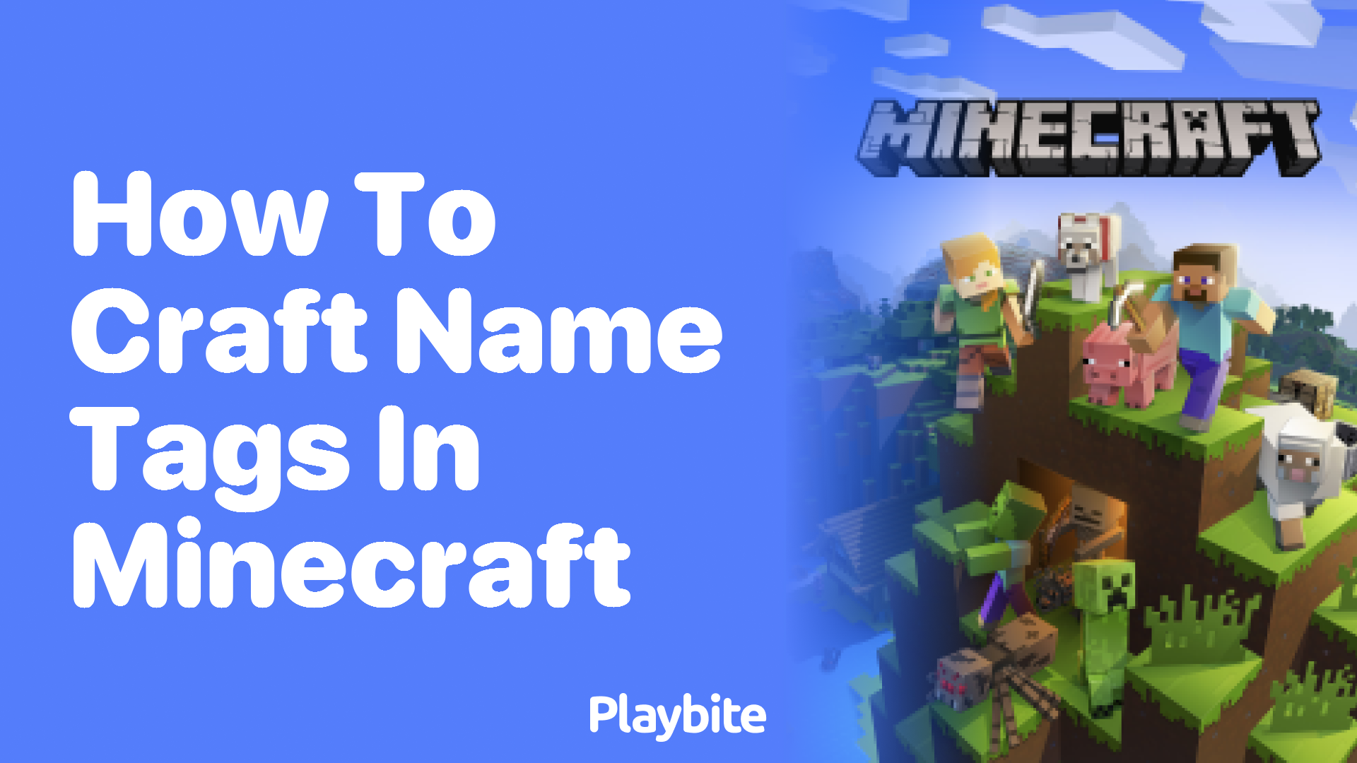 How to Craft Name Tags in Minecraft: A Simple Guide