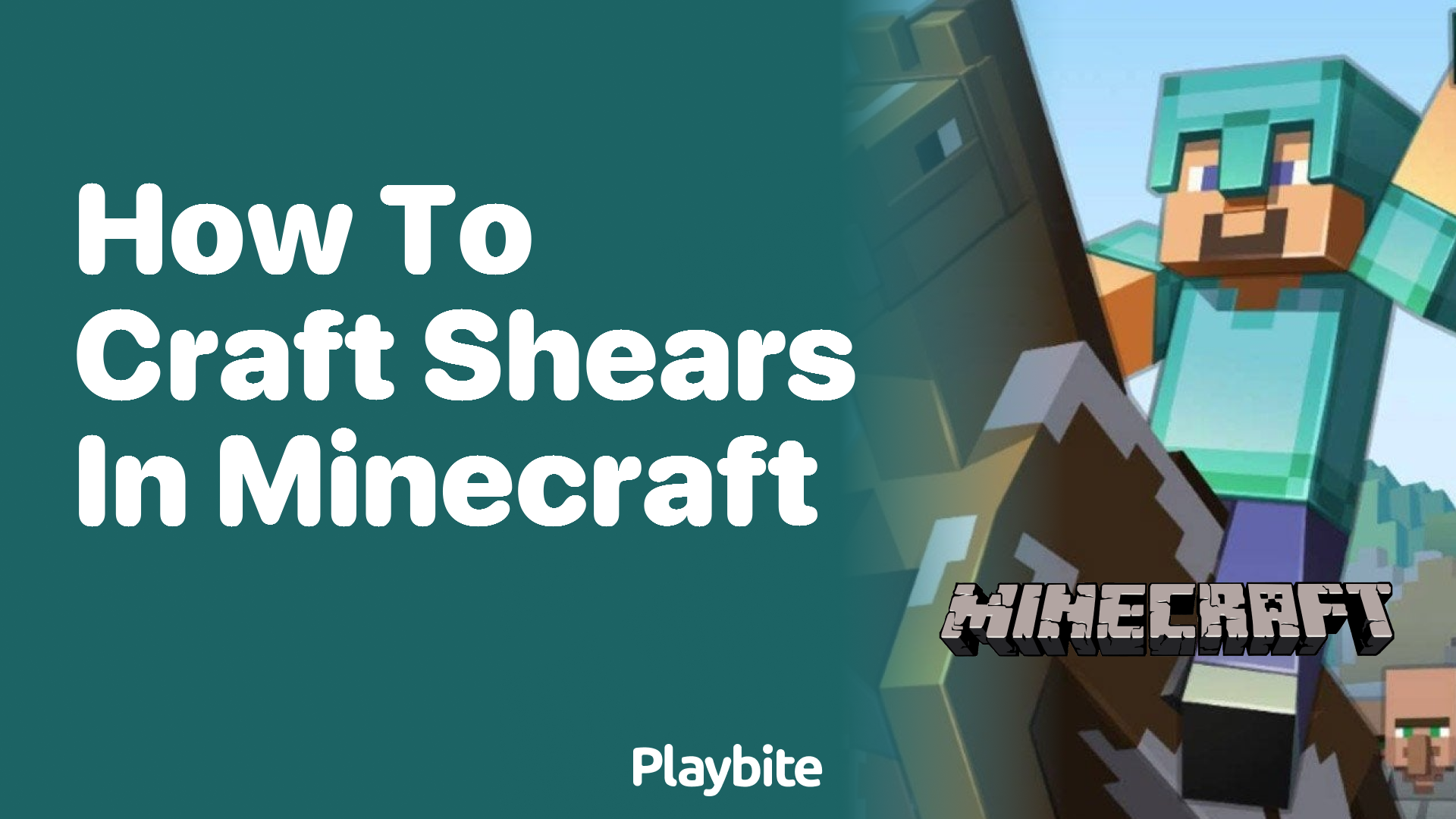 How to Craft Shears in Minecraft: A Simple Guide