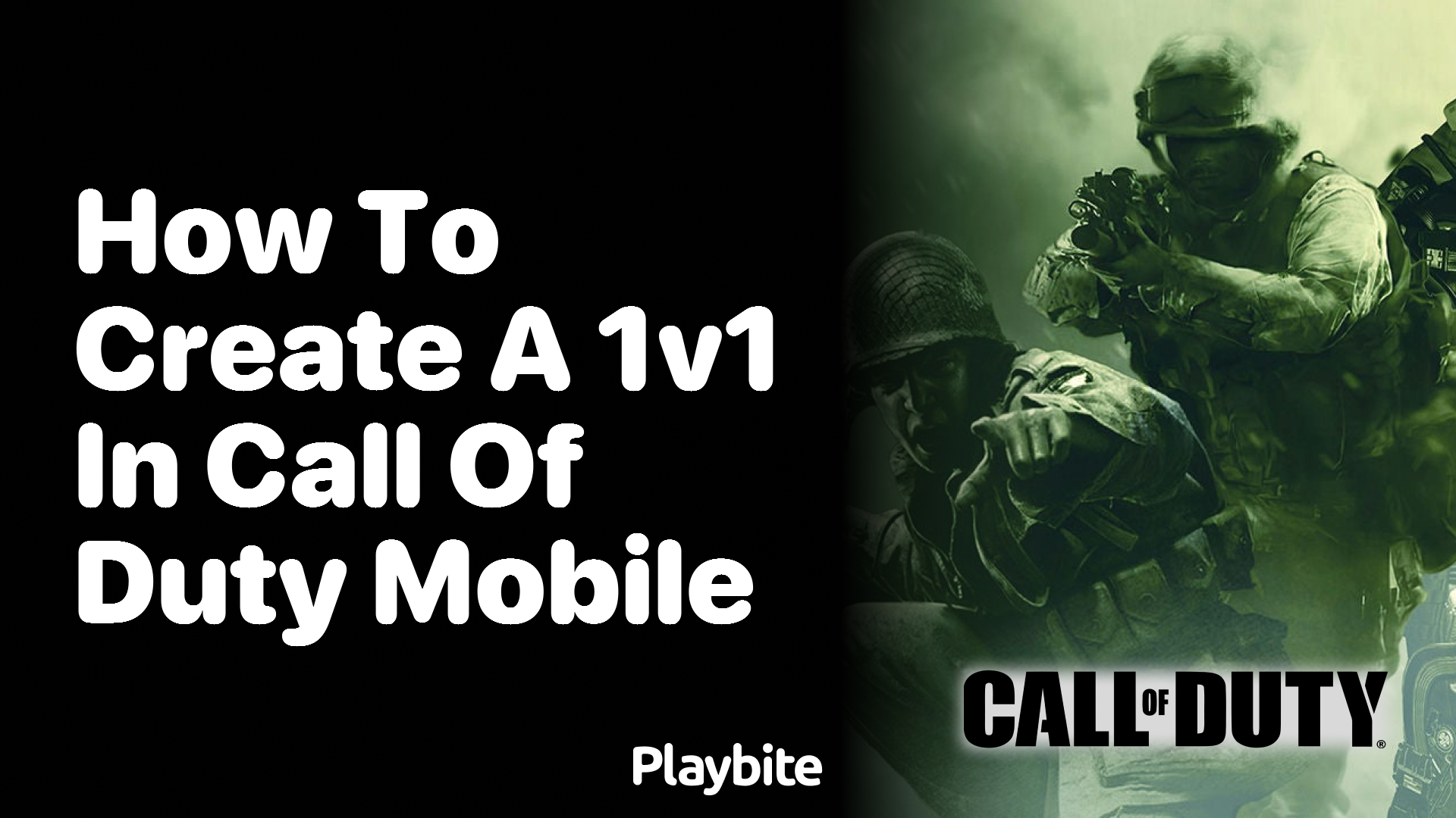 How to Create a 1v1 in Call of Duty Mobile