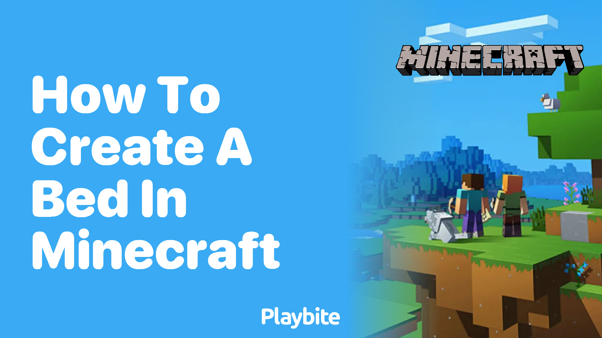 How to Create a Bed in Minecraft