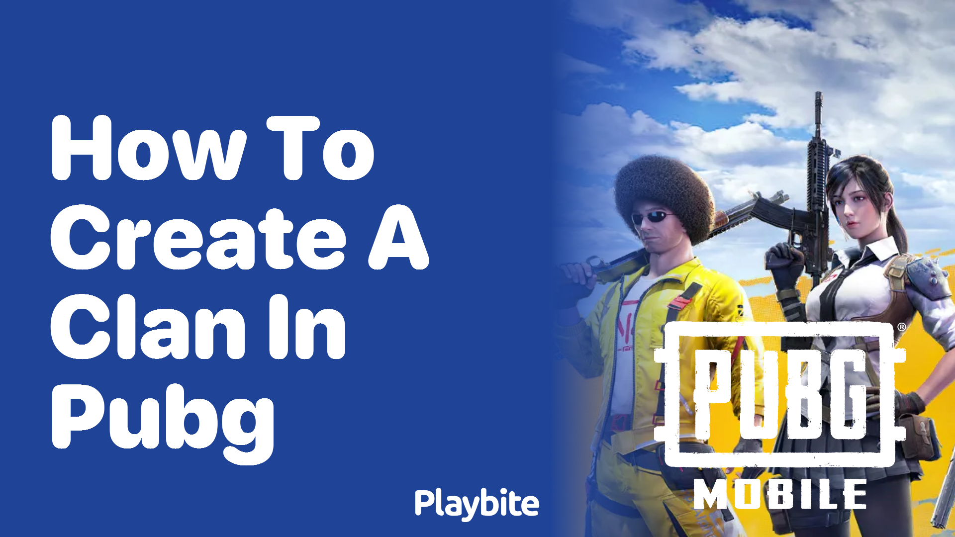 How to Create a Clan in PUBG Mobile