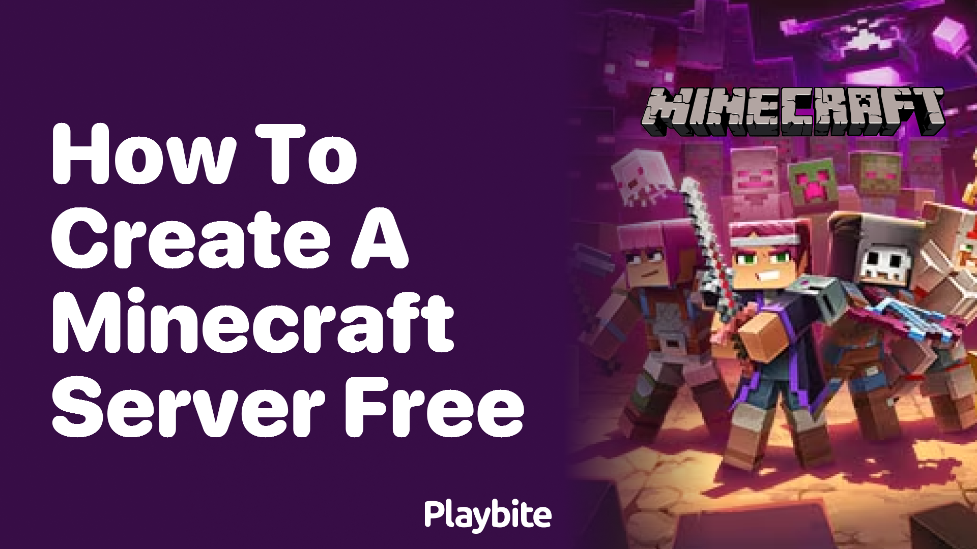 How to Create a Free Minecraft Server