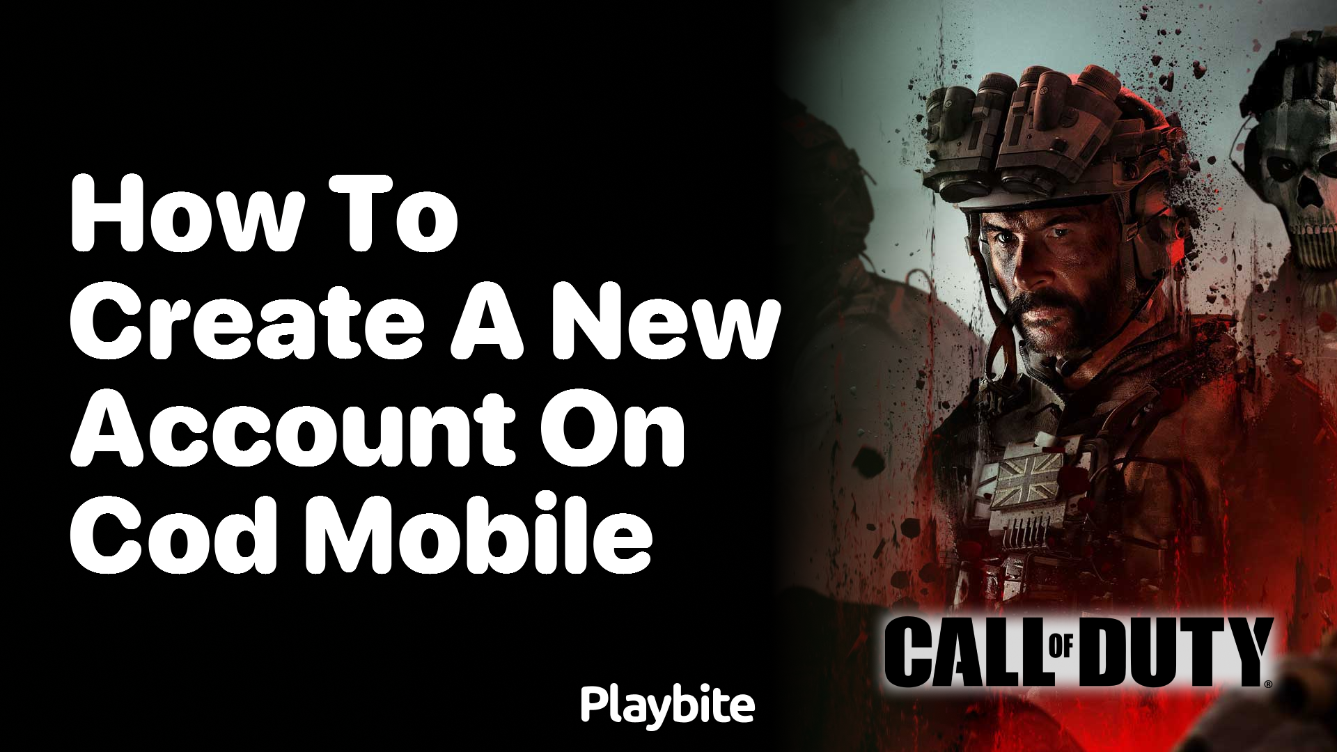 How to Create a New Account on CoD Mobile