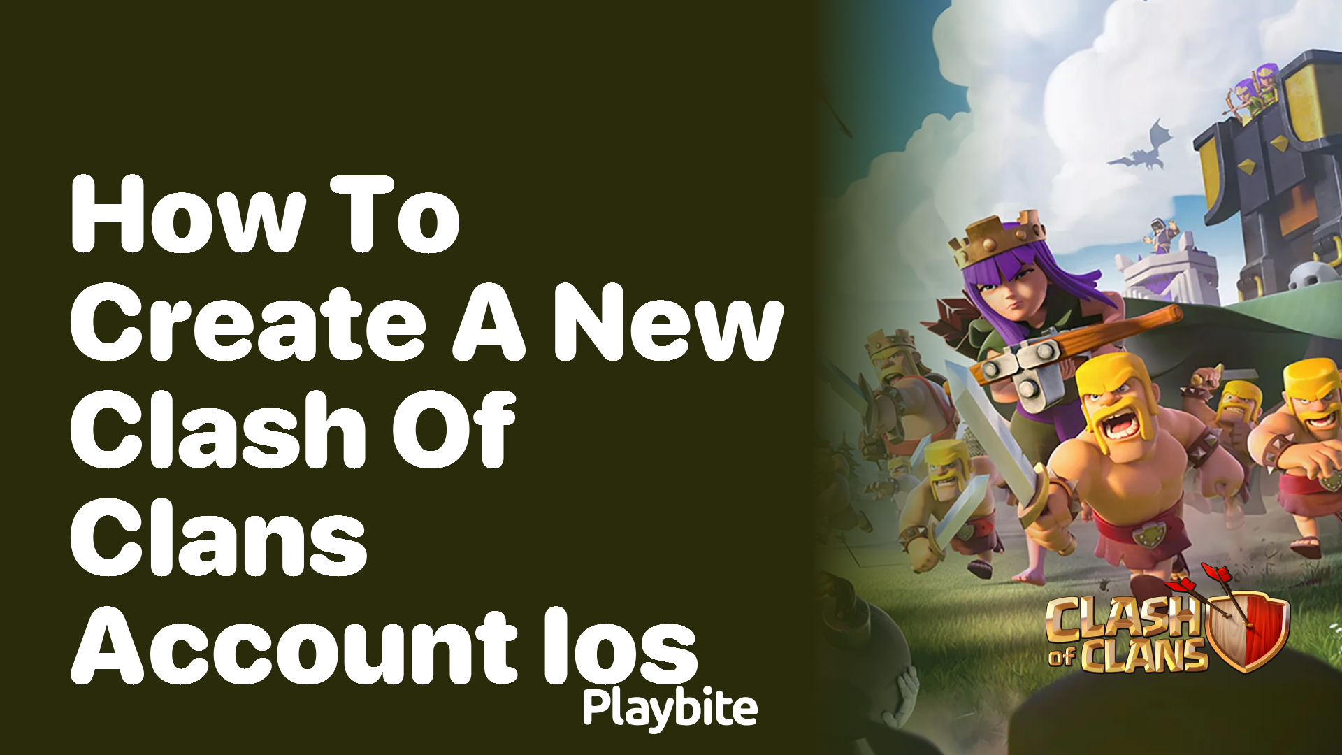How to Create a New Clash of Clans Account on iOS