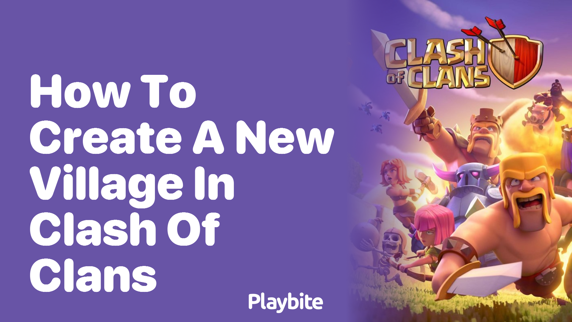 How to Create a New Village in Clash of Clans