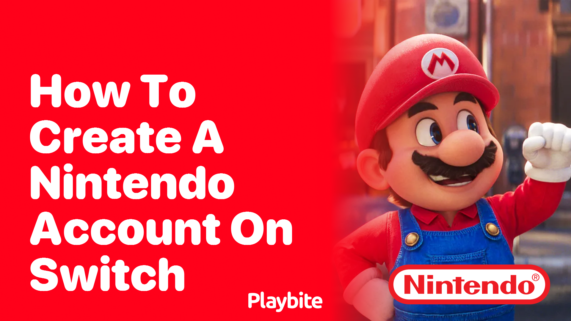 How to Create a Nintendo Account on Switch