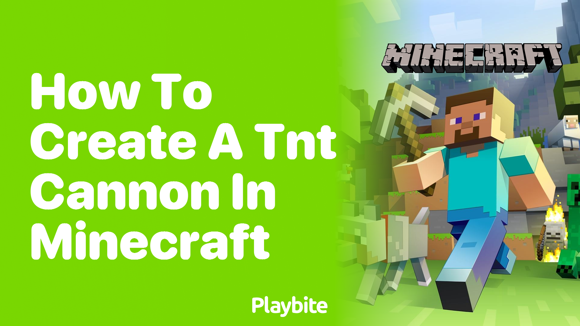 How to Create a TNT Cannon in Minecraft