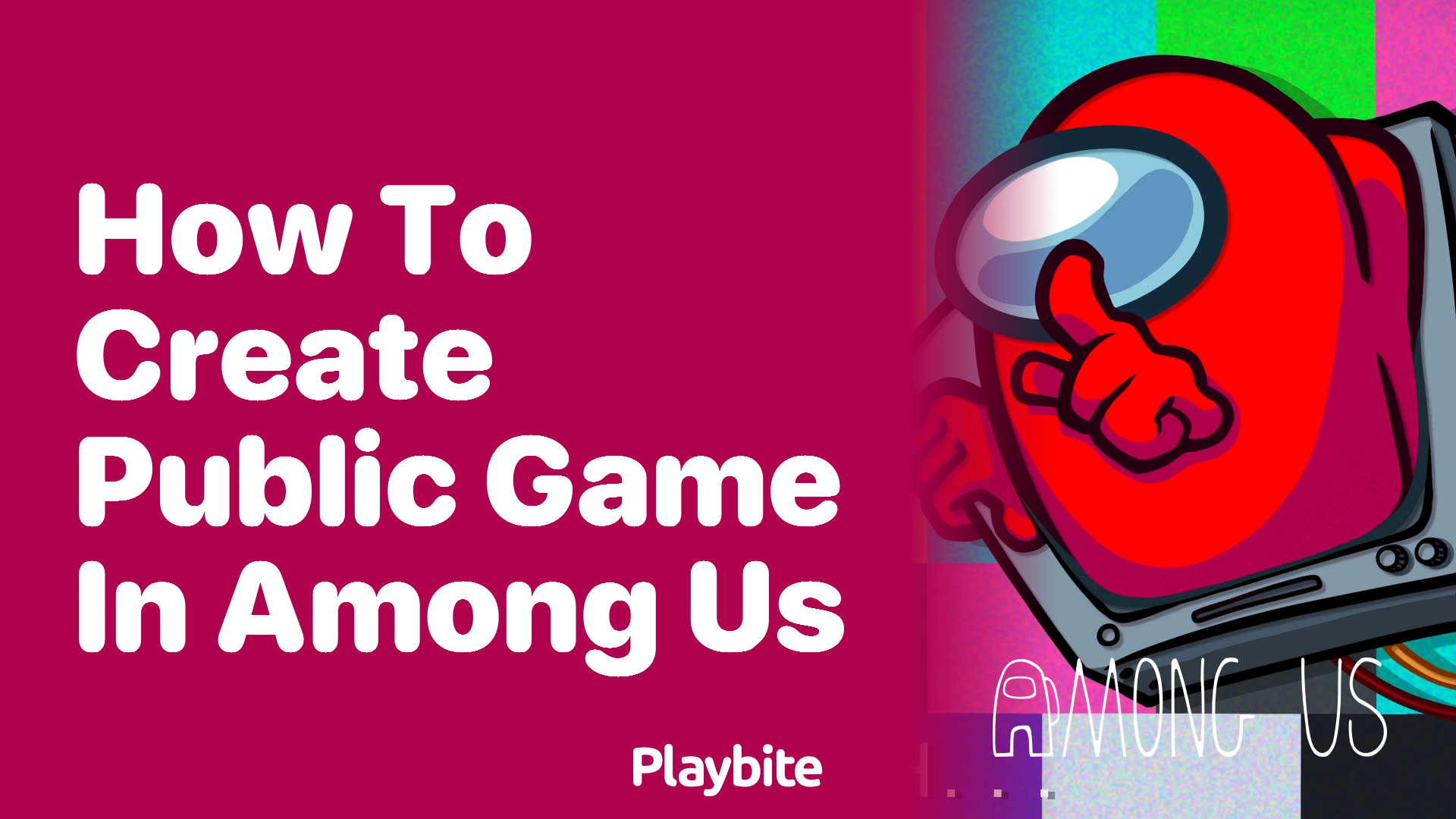 How to Create a Public Game in Among Us