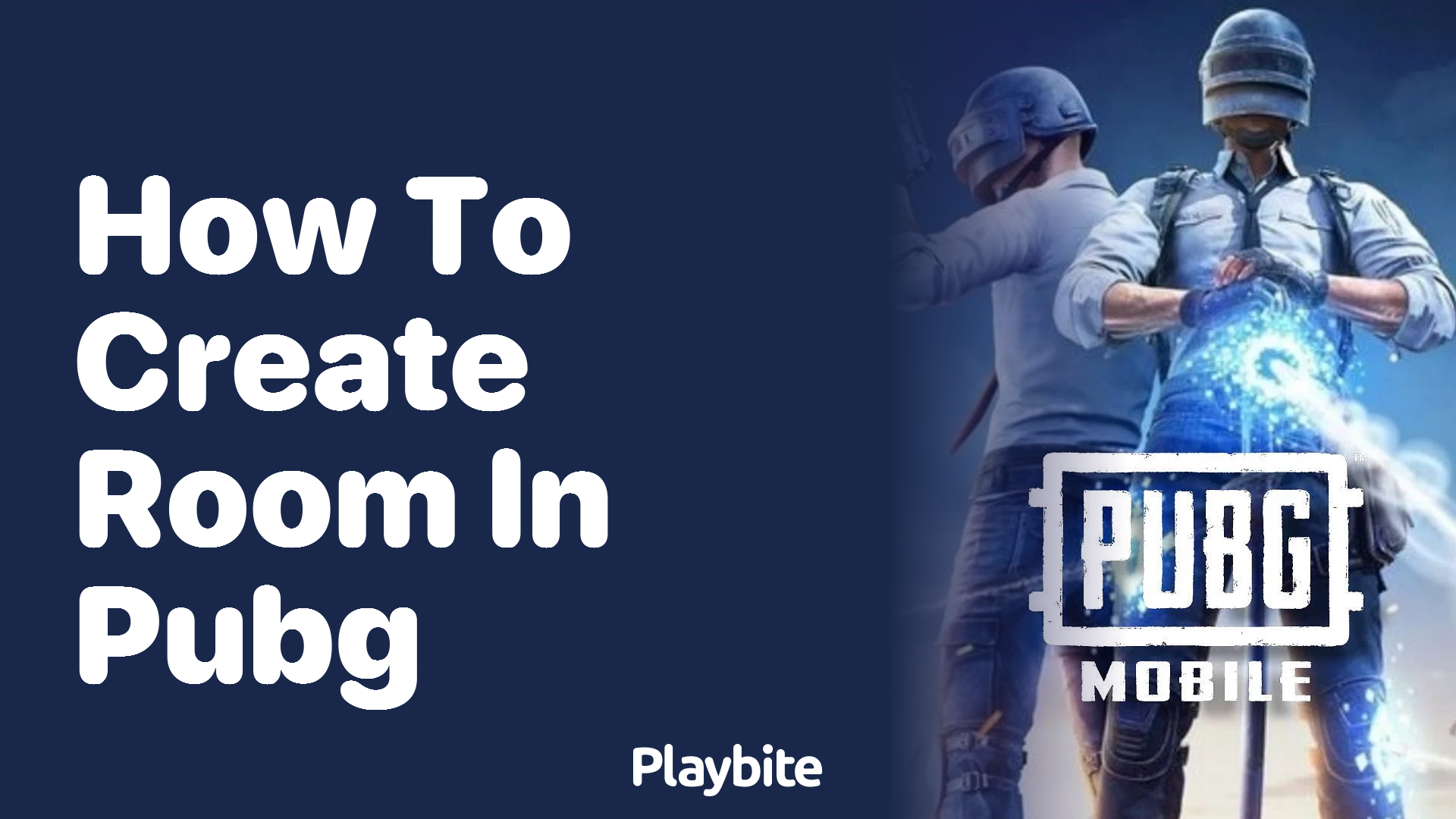 How to Create a Room in PUBG Mobile