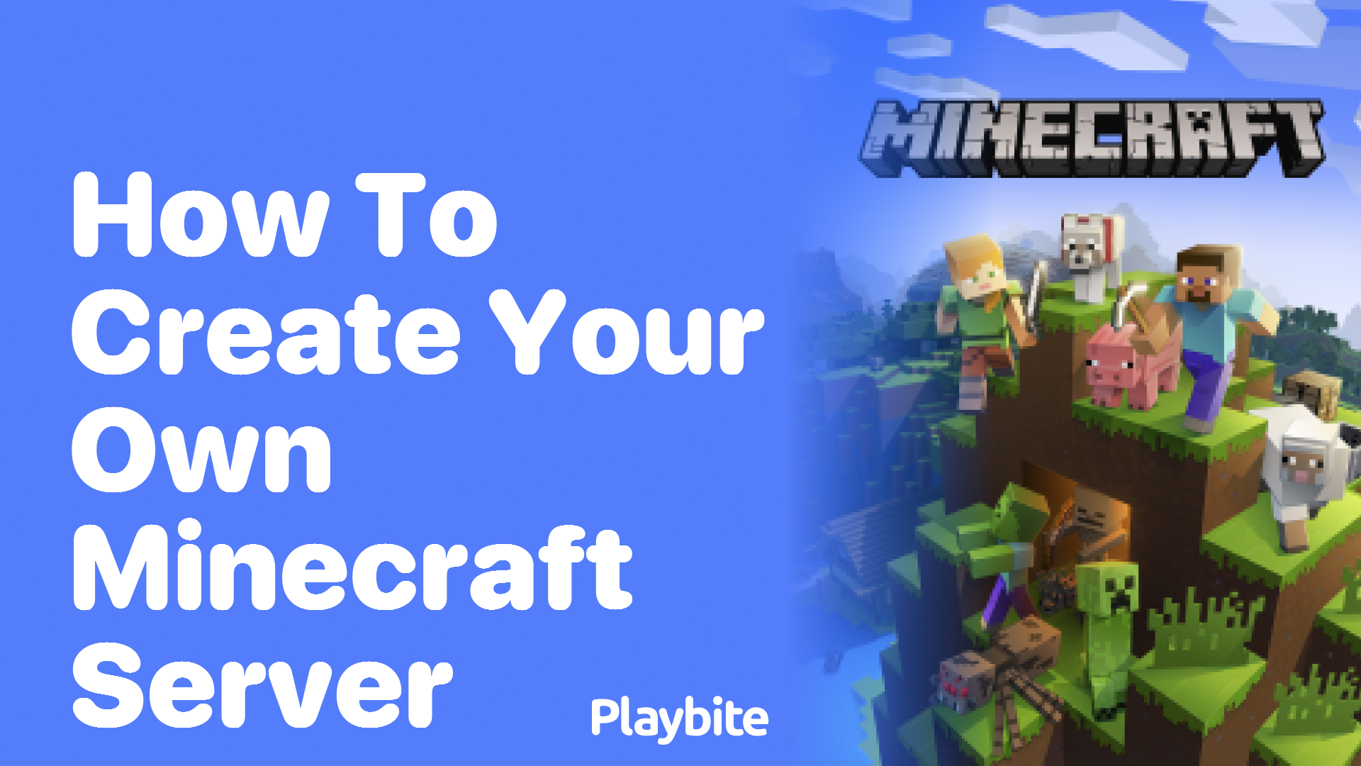 How to Create Your Own Minecraft Server