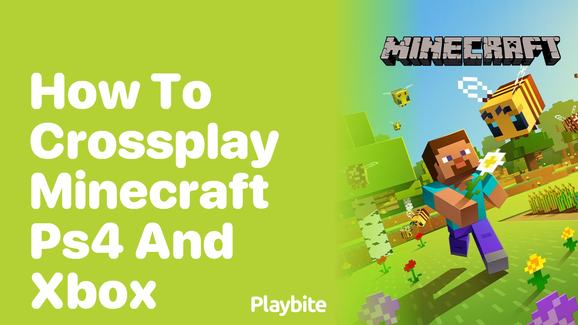 How to Crossplay Minecraft on PS4 and Xbox