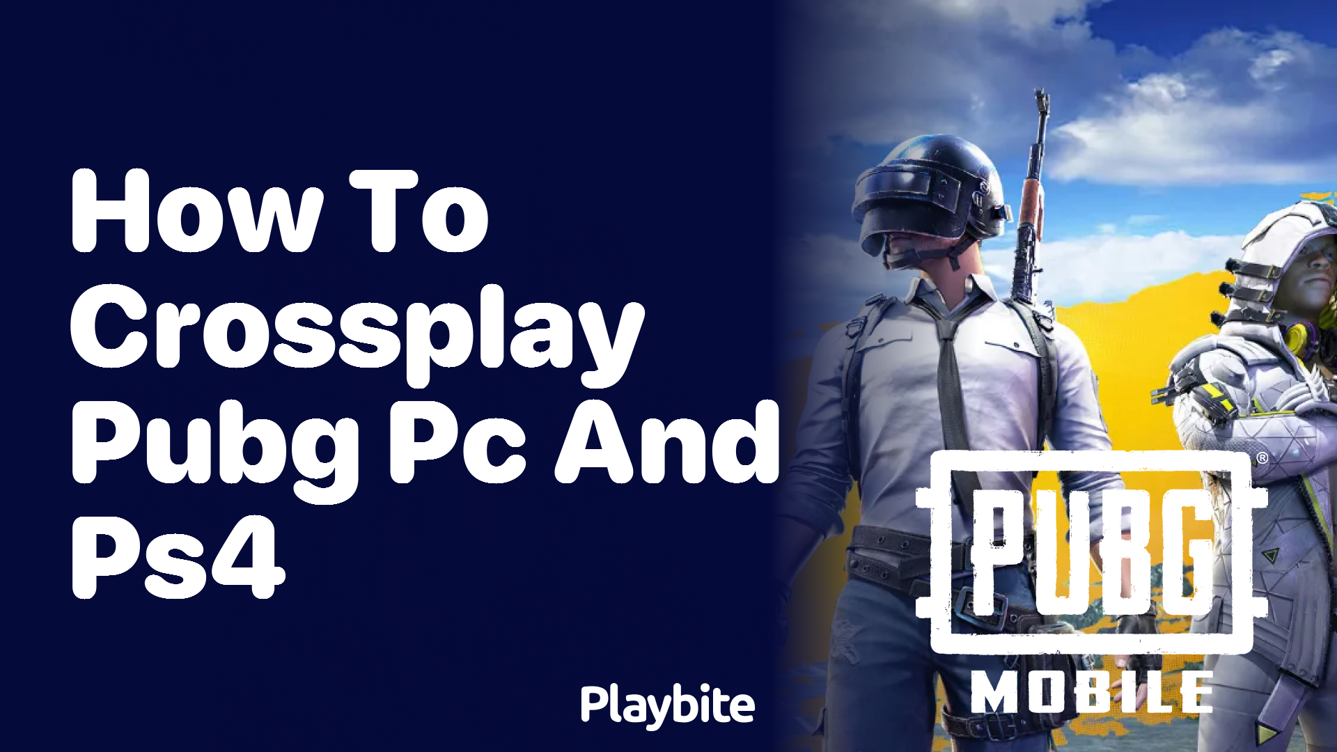 How to Crossplay PUBG PC and PS4: A Simple Guide
