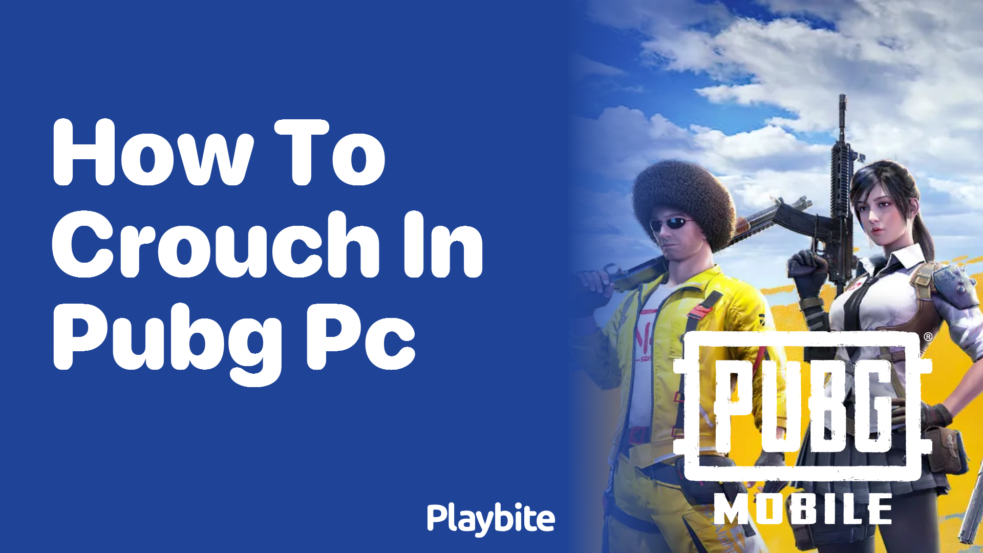 Mastering the Move: How to Crouch in PUBG PC