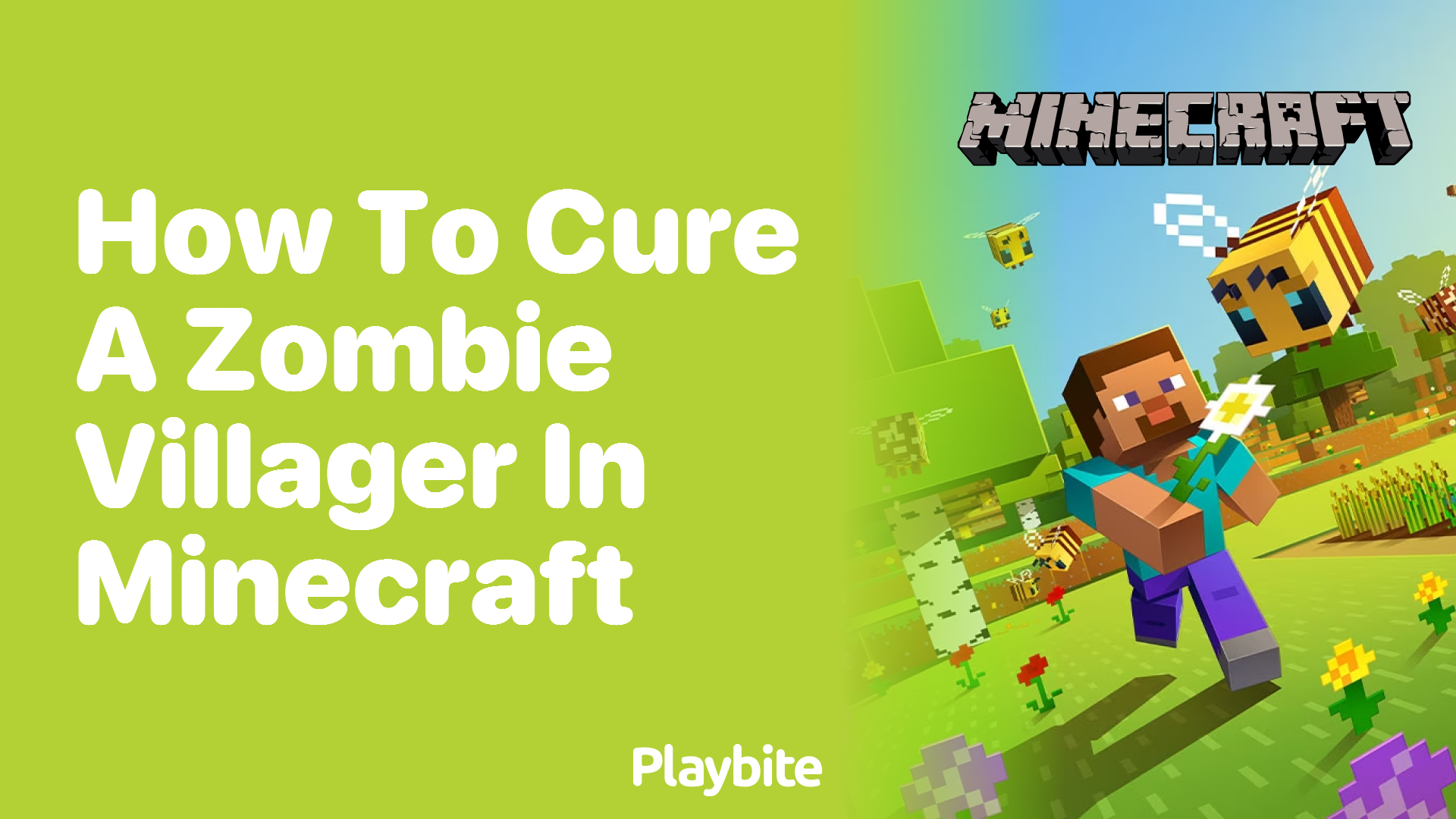 How to Cure a Zombie Villager in Minecraft