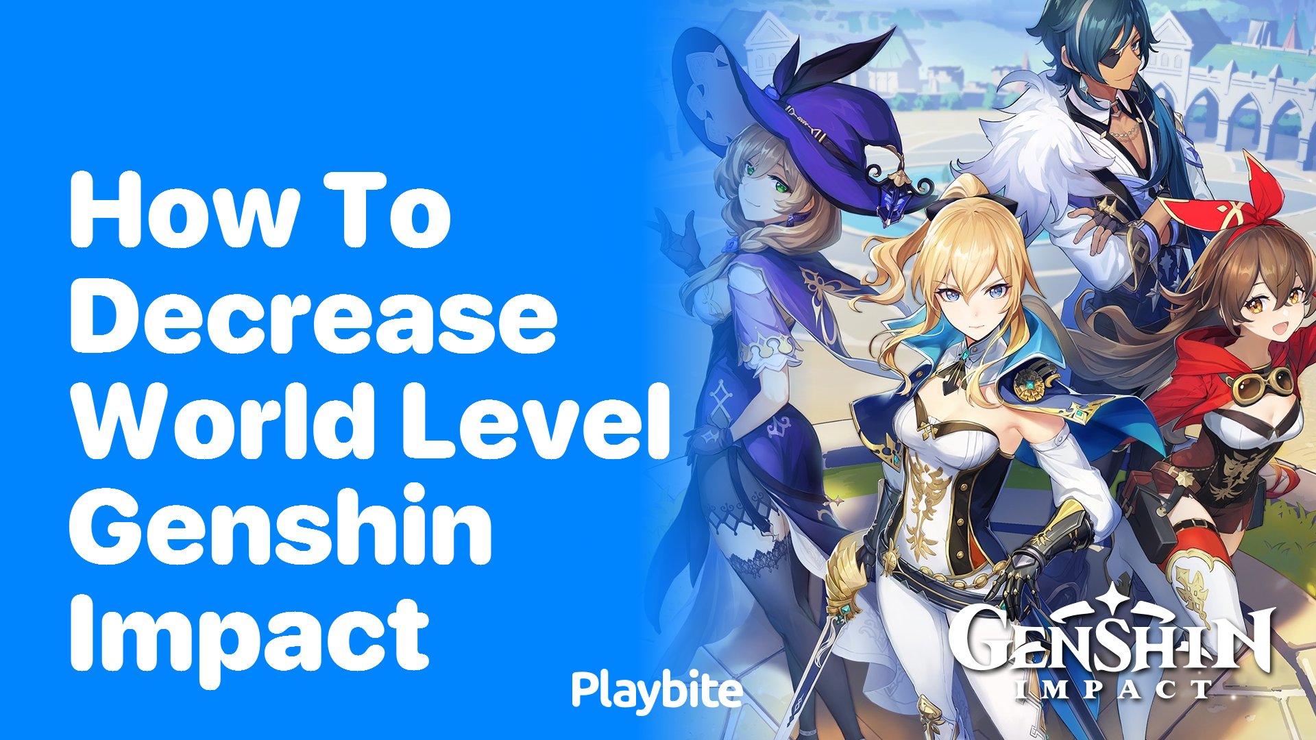 How to Decrease World Level in Genshin Impact
