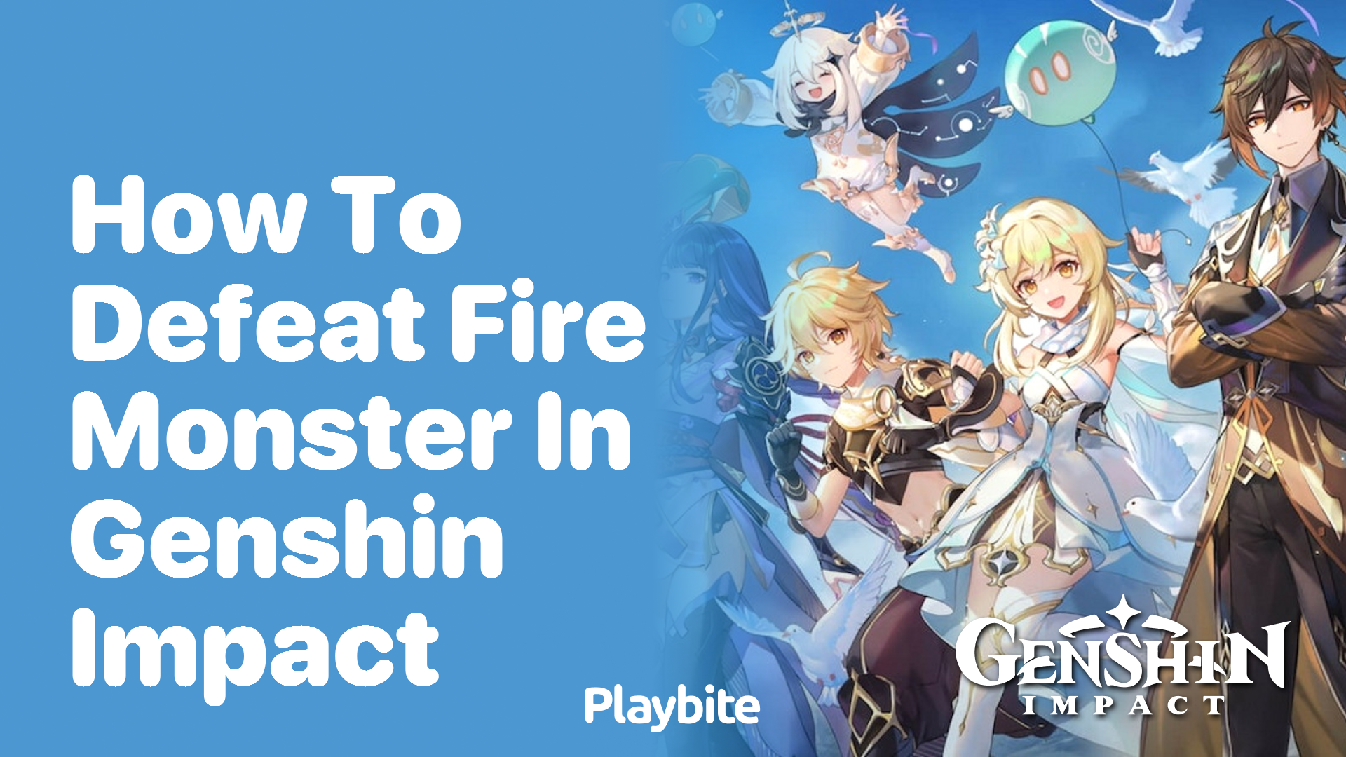 How to Defeat the Fire Monster in Genshin Impact