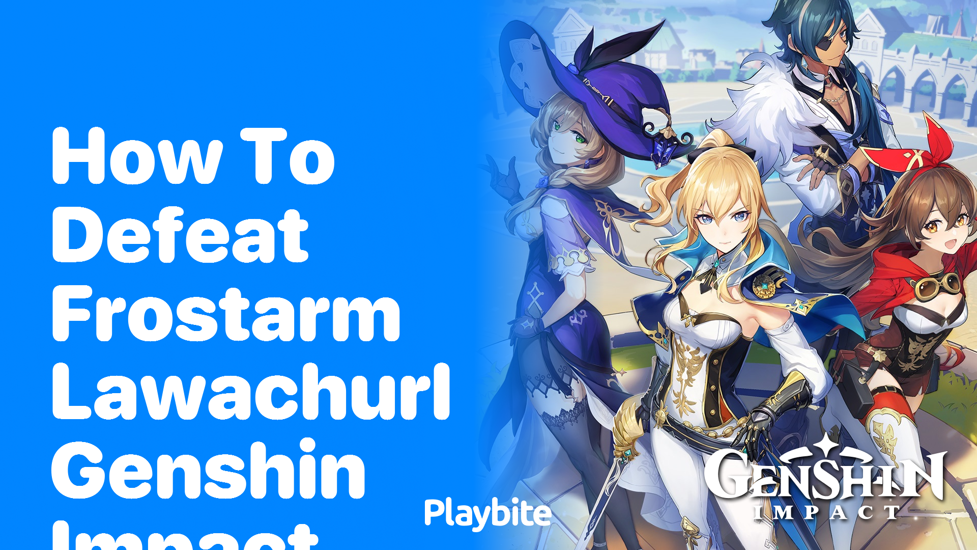 How to Defeat Frostarm Lawachurl in Genshin Impact