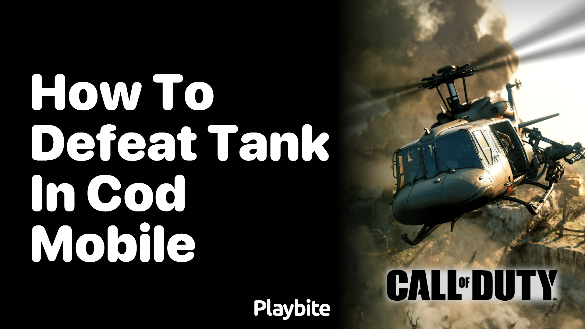 How to Defeat a Tank in COD Mobile: Tactics and Tips