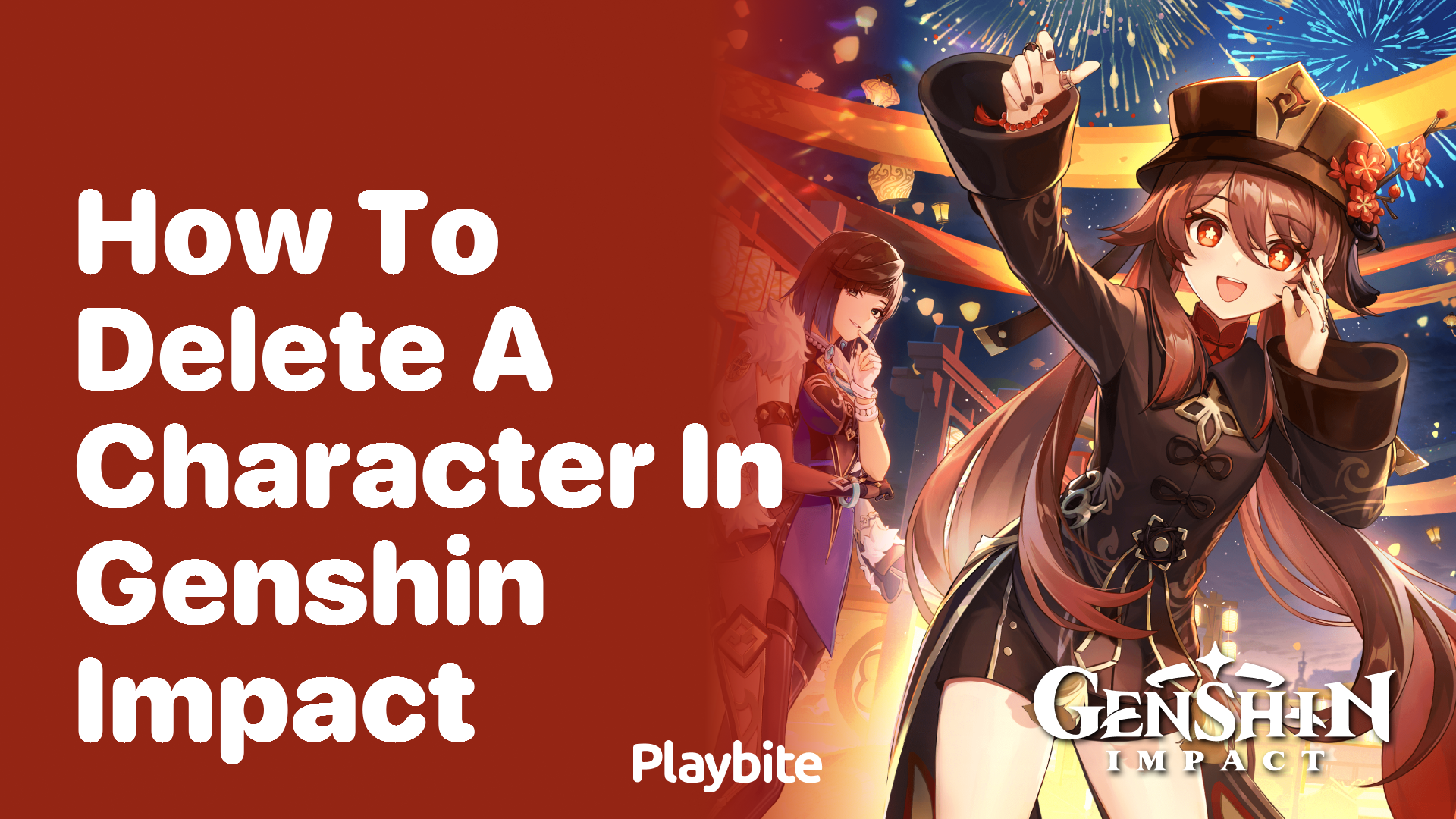 How to Delete a Character in Genshin Impact