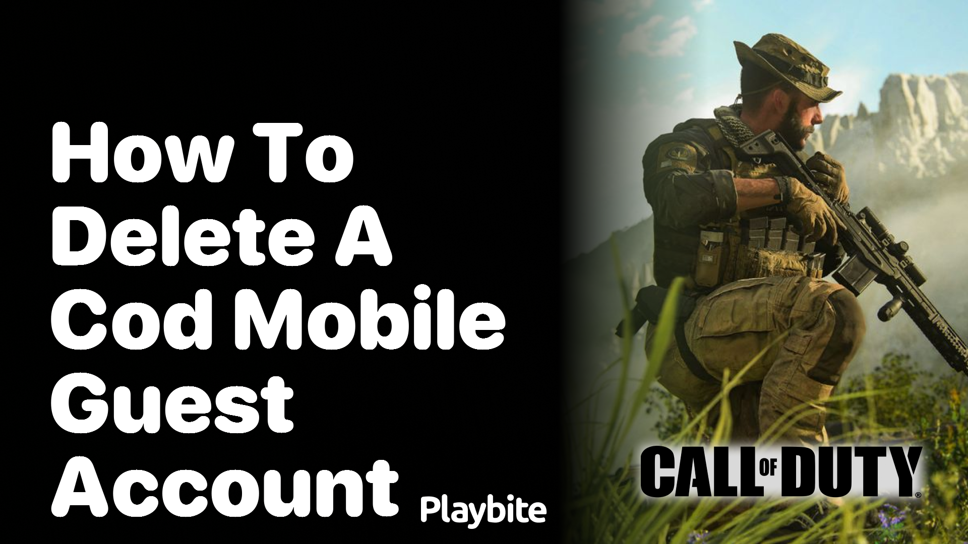 How to Delete a COD Mobile Guest Account