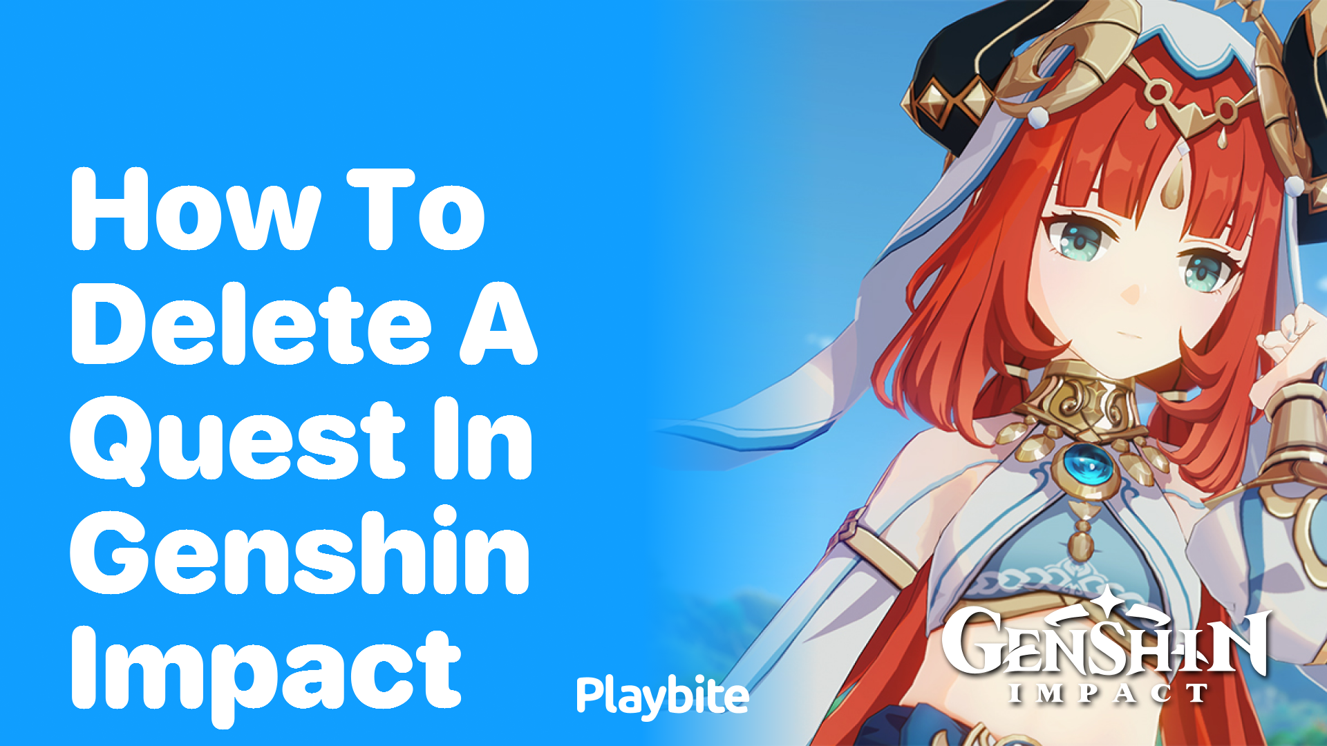 How to Delete a Quest in Genshin Impact