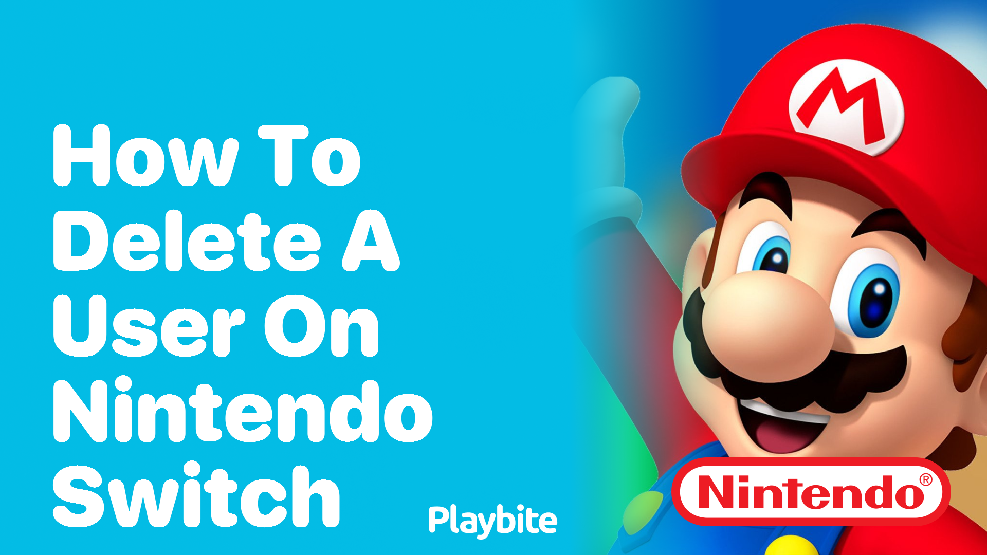 How to Delete a User on Nintendo Switch