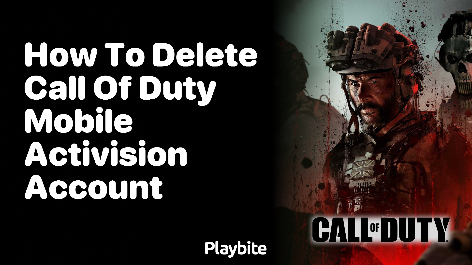 How to Delete Your Call of Duty Mobile Activision Account