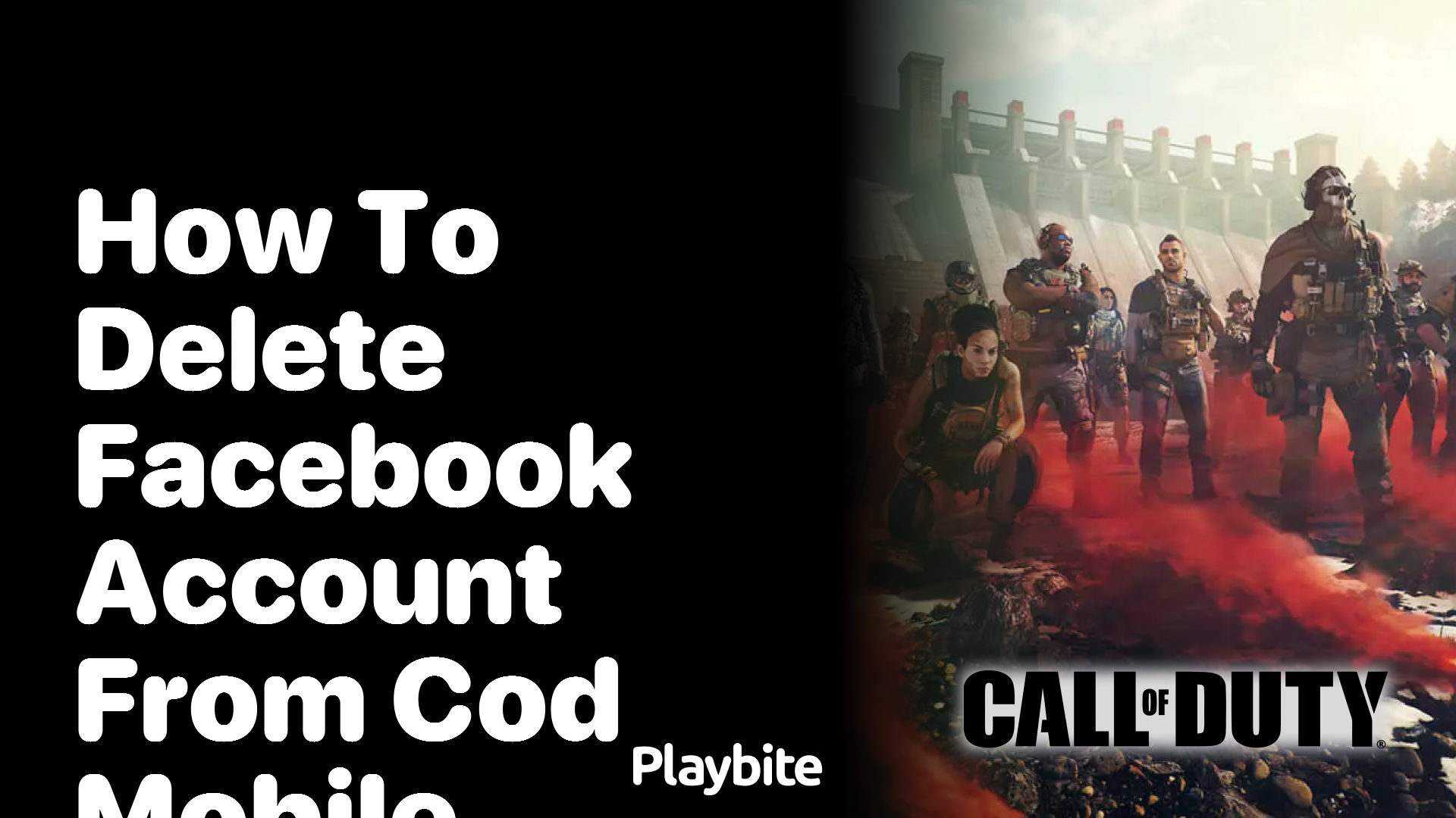 How to Delete Your Facebook Account from COD Mobile