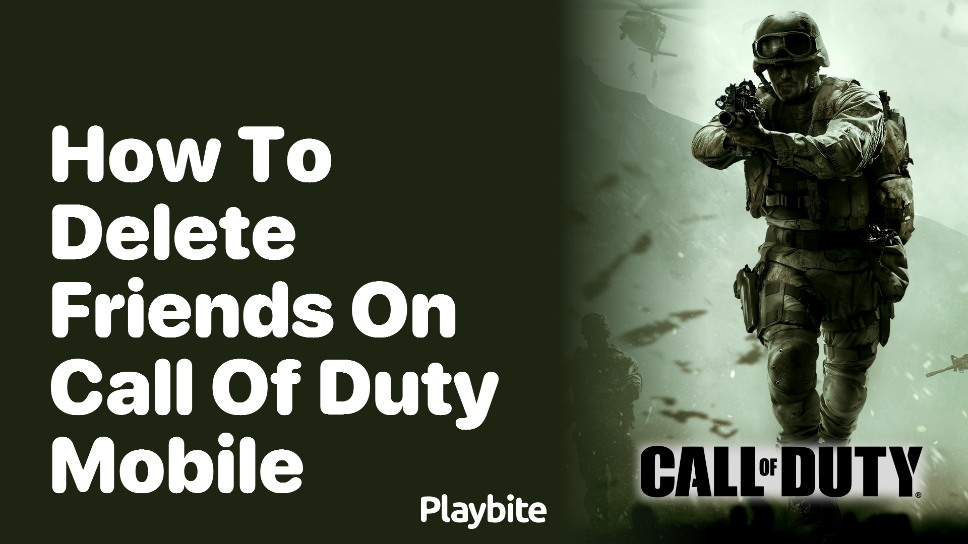 How to Delete Friends on Call of Duty Mobile