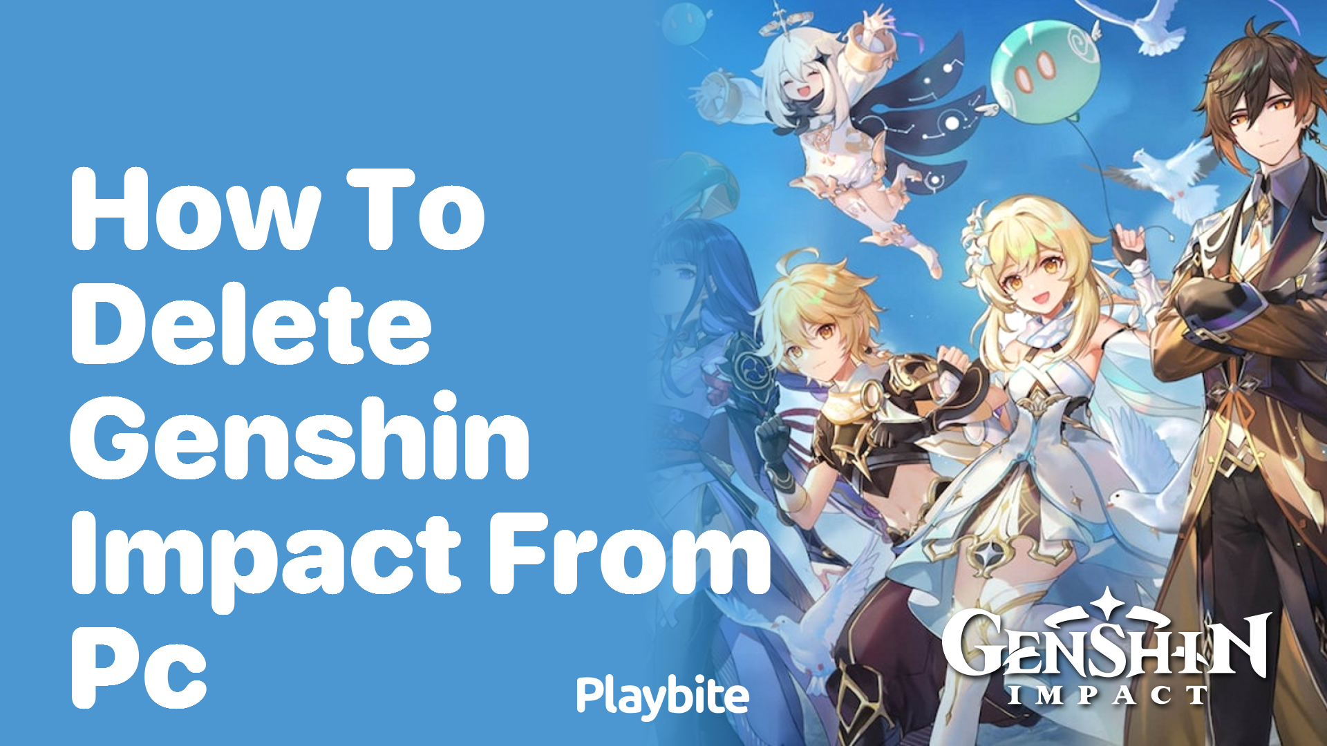 How to Delete Genshin Impact from Your PC: A Simple Guide