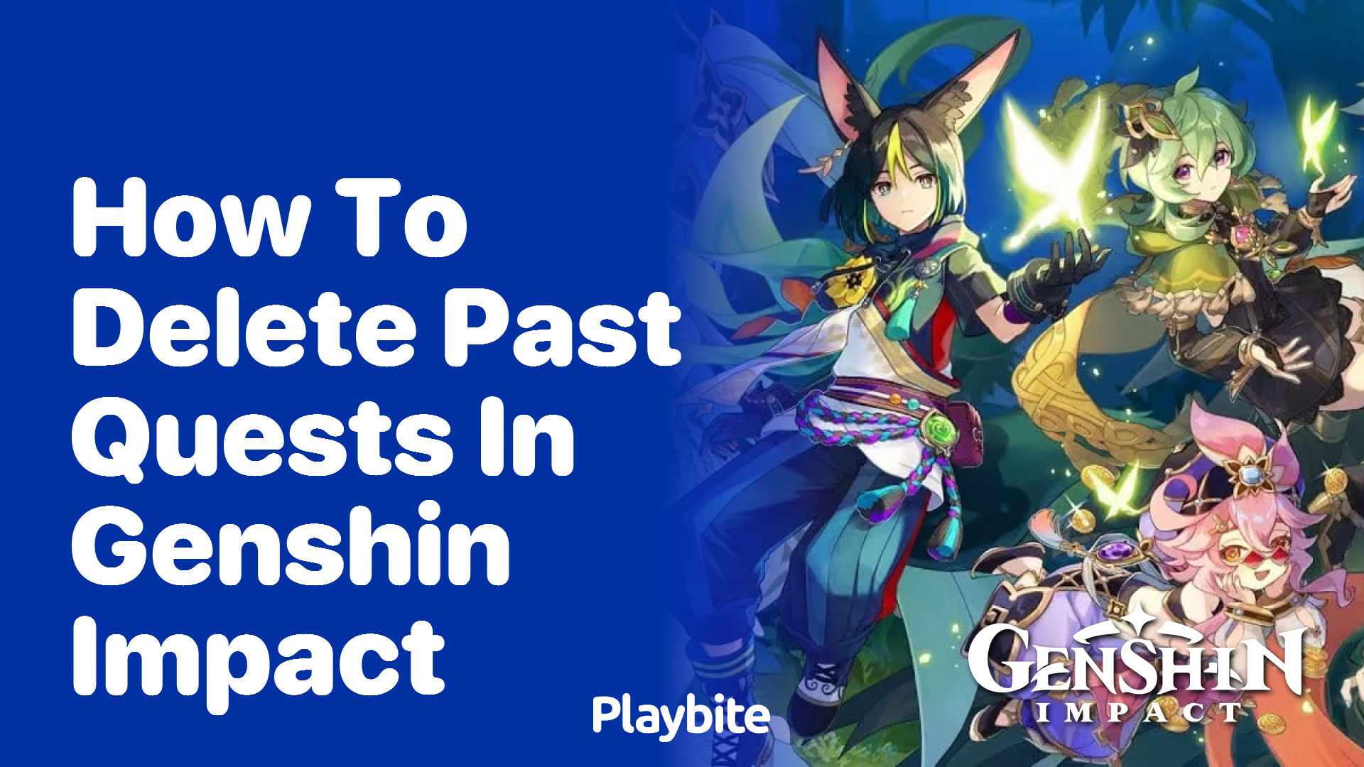 How to Delete Past Quests in Genshin Impact