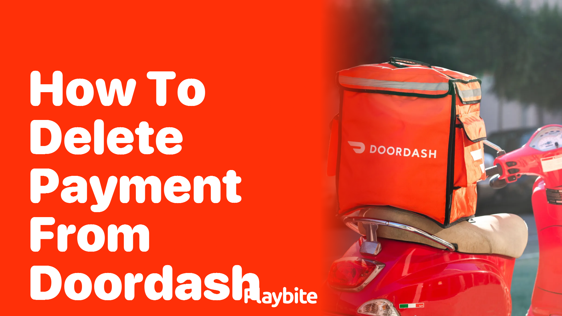 How to Delete Your Payment Method from DoorDash