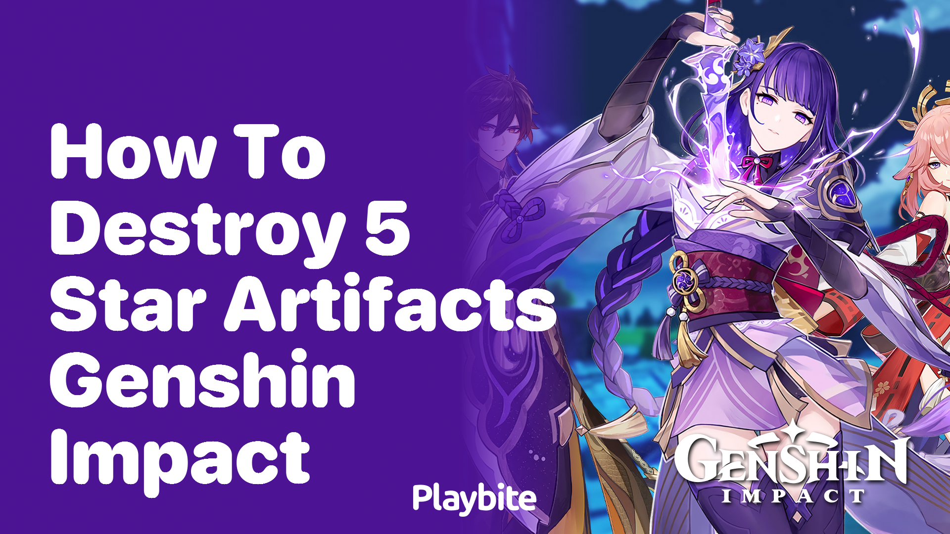 How to Destroy 5-Star Artifacts in Genshin Impact