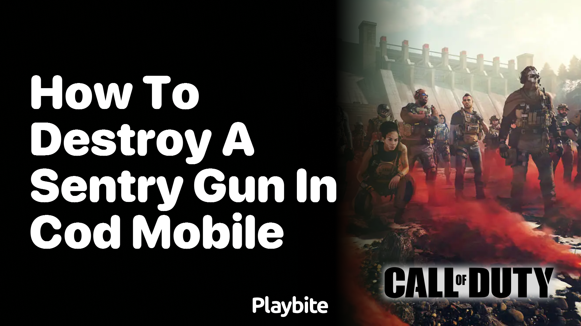 How to Destroy a Sentry Gun in COD Mobile