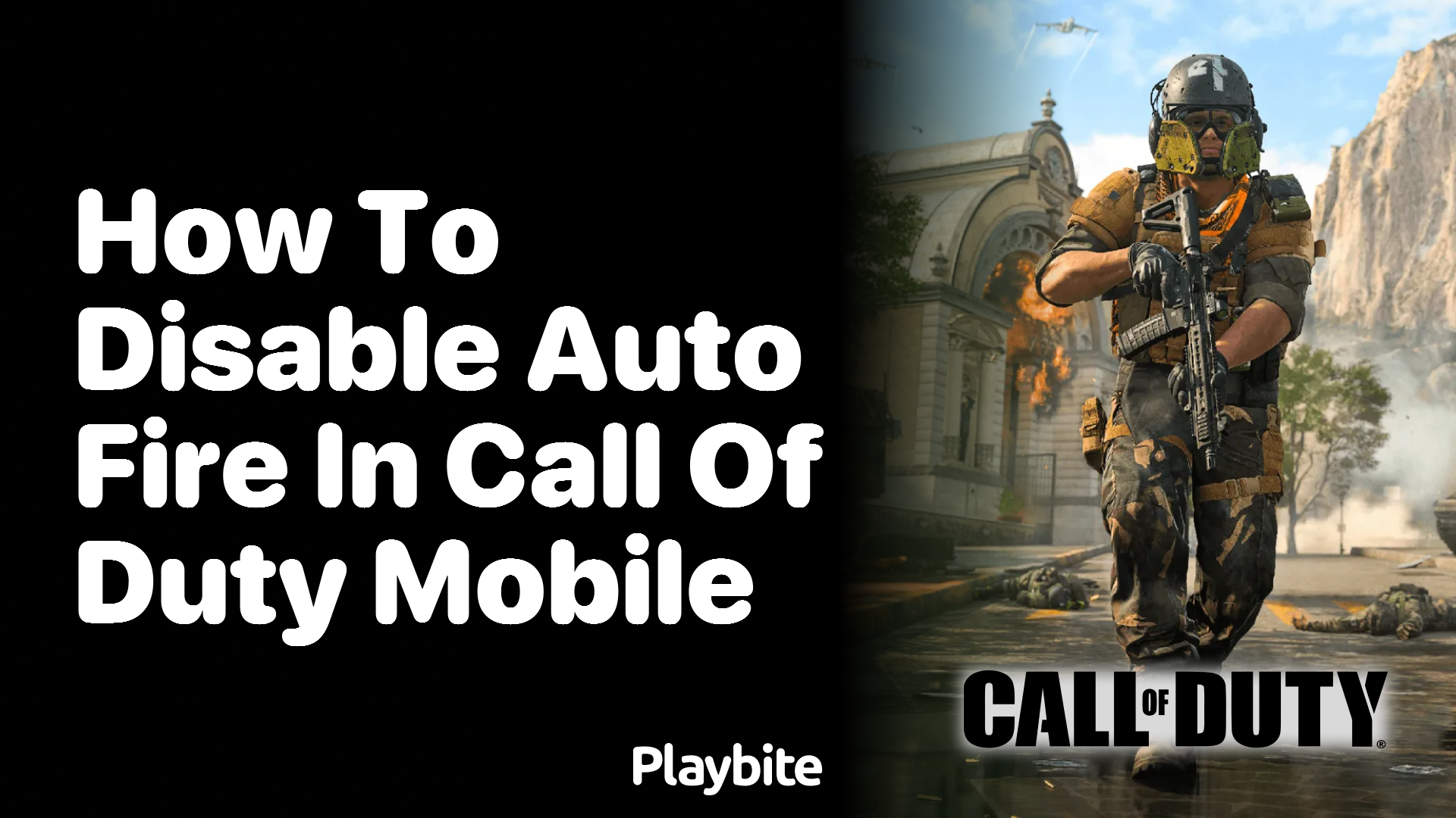 How to Disable Auto Fire in Call of Duty Mobile
