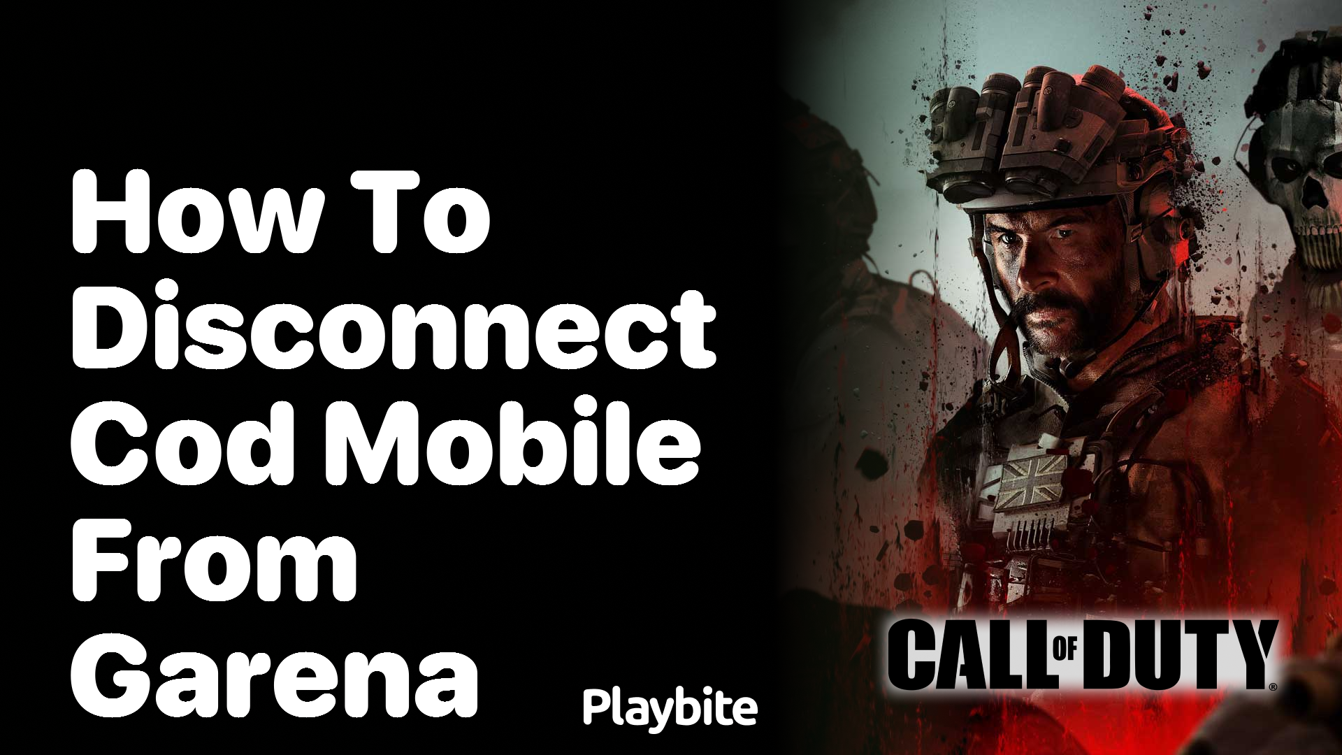 How to Disconnect COD Mobile from Garena