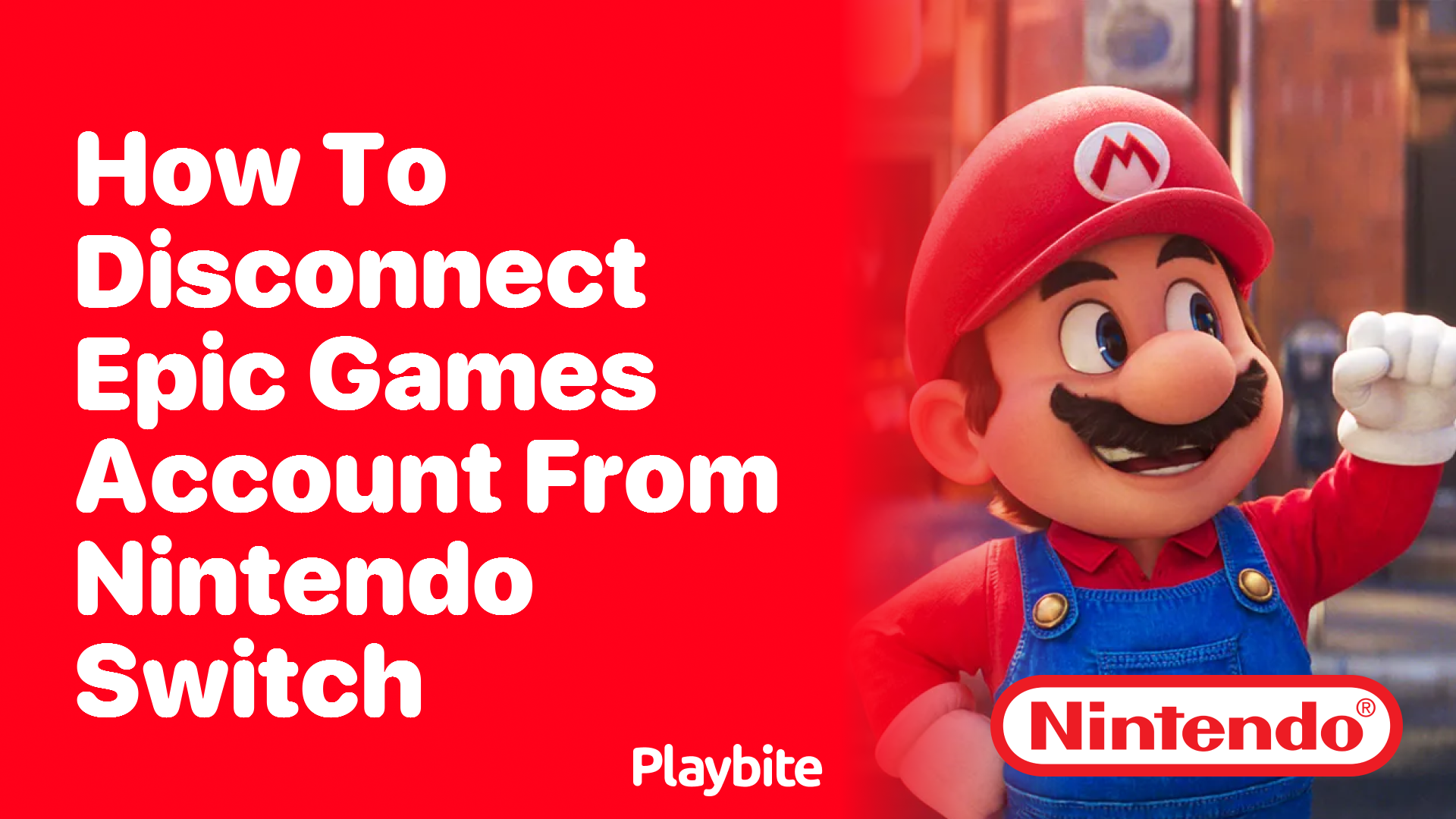 How to Disconnect Your Epic Games Account from Nintendo Switch