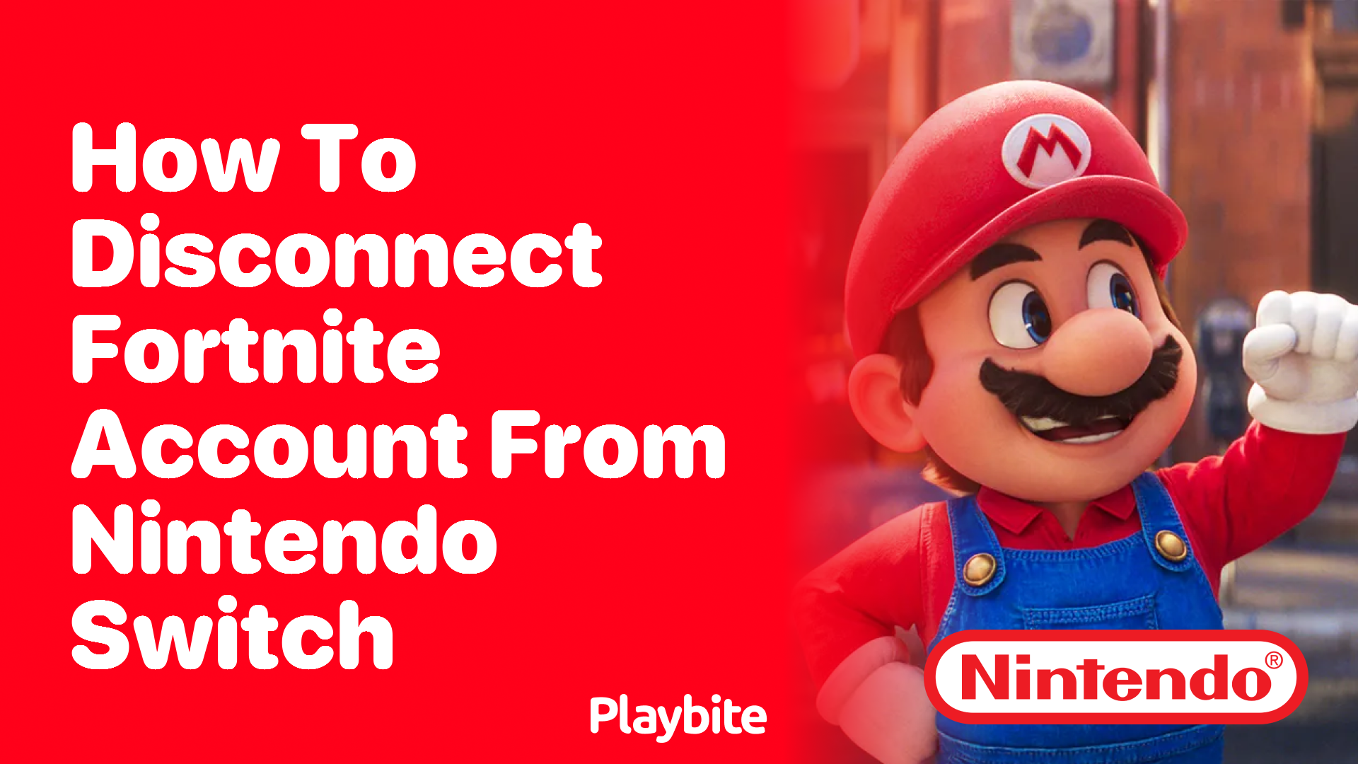 How to Disconnect Your Fortnite Account From a Nintendo Switch
